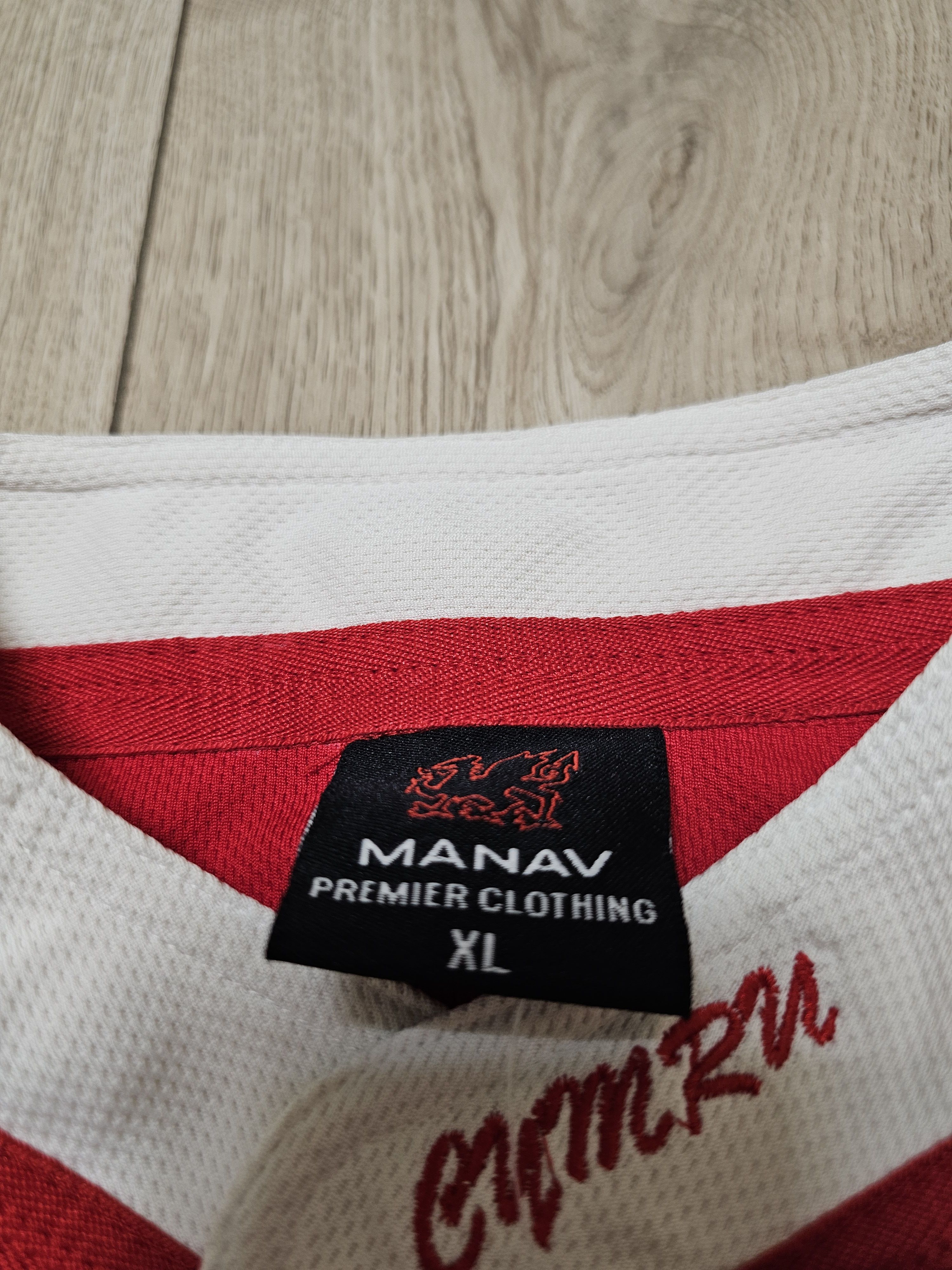 Vintage WALES RUGBY JERSEY VINTAGE NEW WALES RUGBY JERSEY WRU Size US XL / EU 56 / 4 - 11 Thumbnail