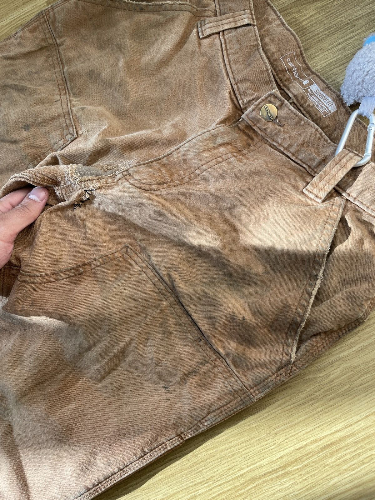 Carhartt Vintage Carhartt Double knee straight workwear denim pants Size US 32 / EU 48 - 15 Thumbnail