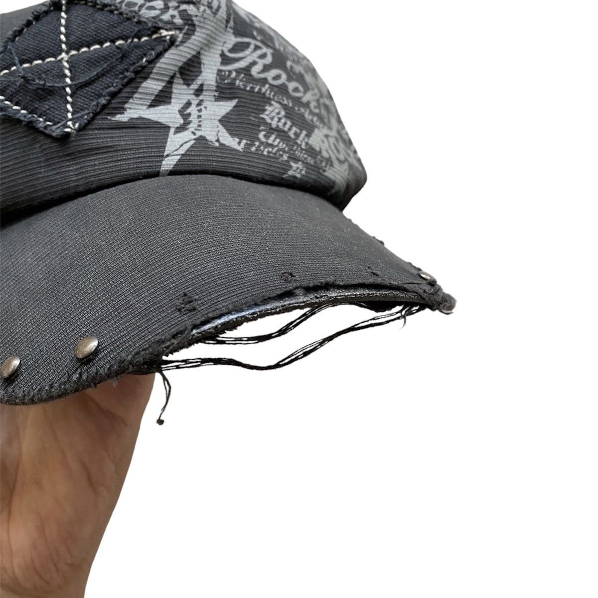 Other Y2K Studed Trucker Cap Punk Style Size ONE SIZE - 4 Thumbnail