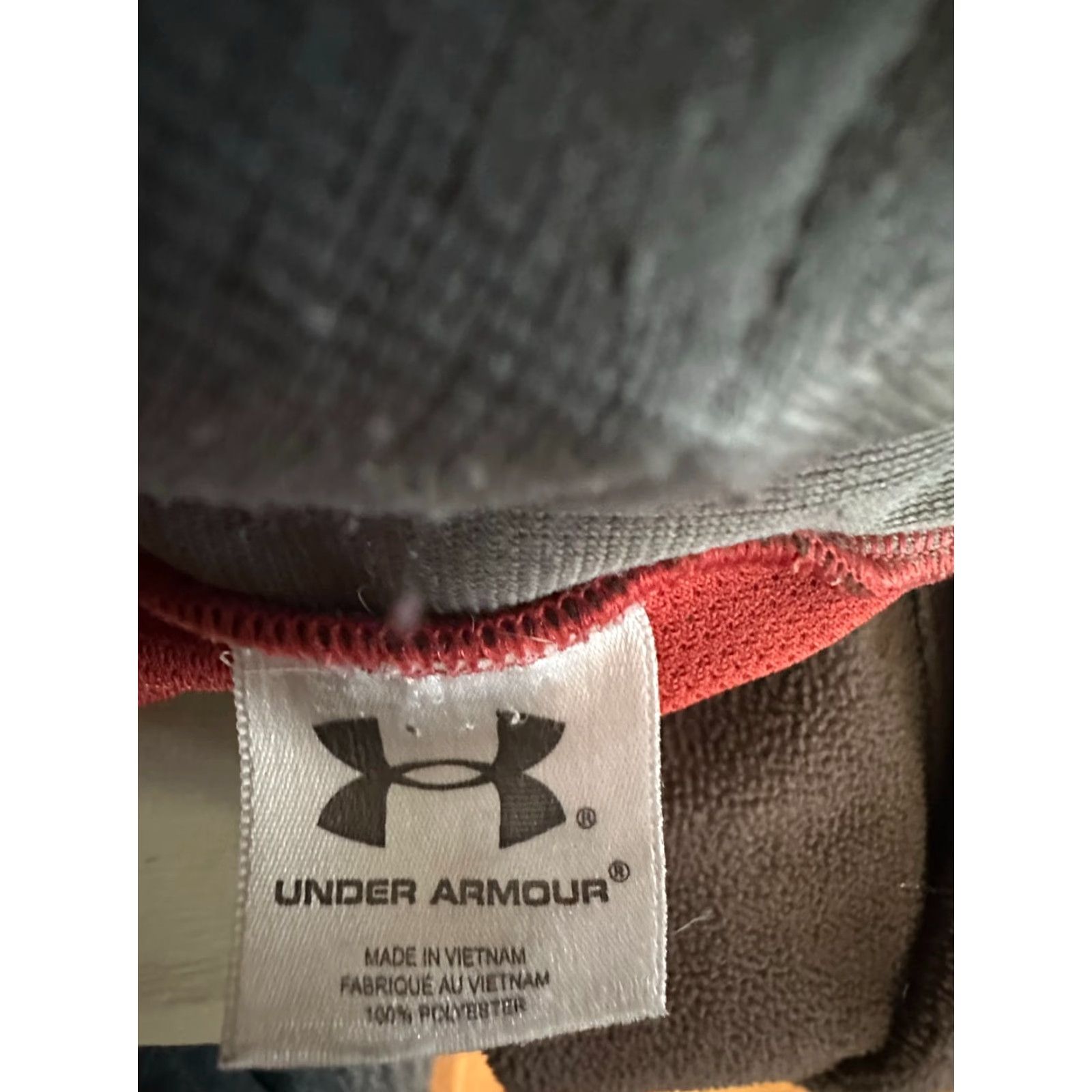 Under Armour Under Armour Jacket Soft Shell Fleece Full Zip Audio Pocket Brown XL Men Regular Size US XL / EU 56 / 4 - 4 Thumbnail