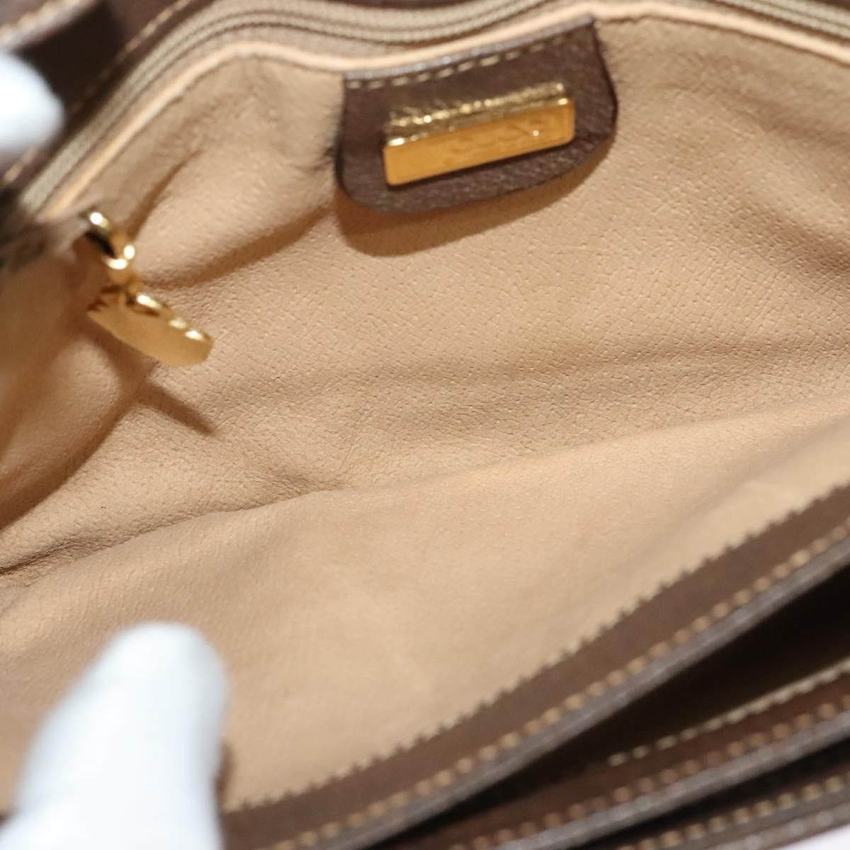 Gucci GUCCI GG Supreme Shoulder Bag Pvc Beige Gold 004 256 004 256 Size ONE SIZE - 20 Thumbnail