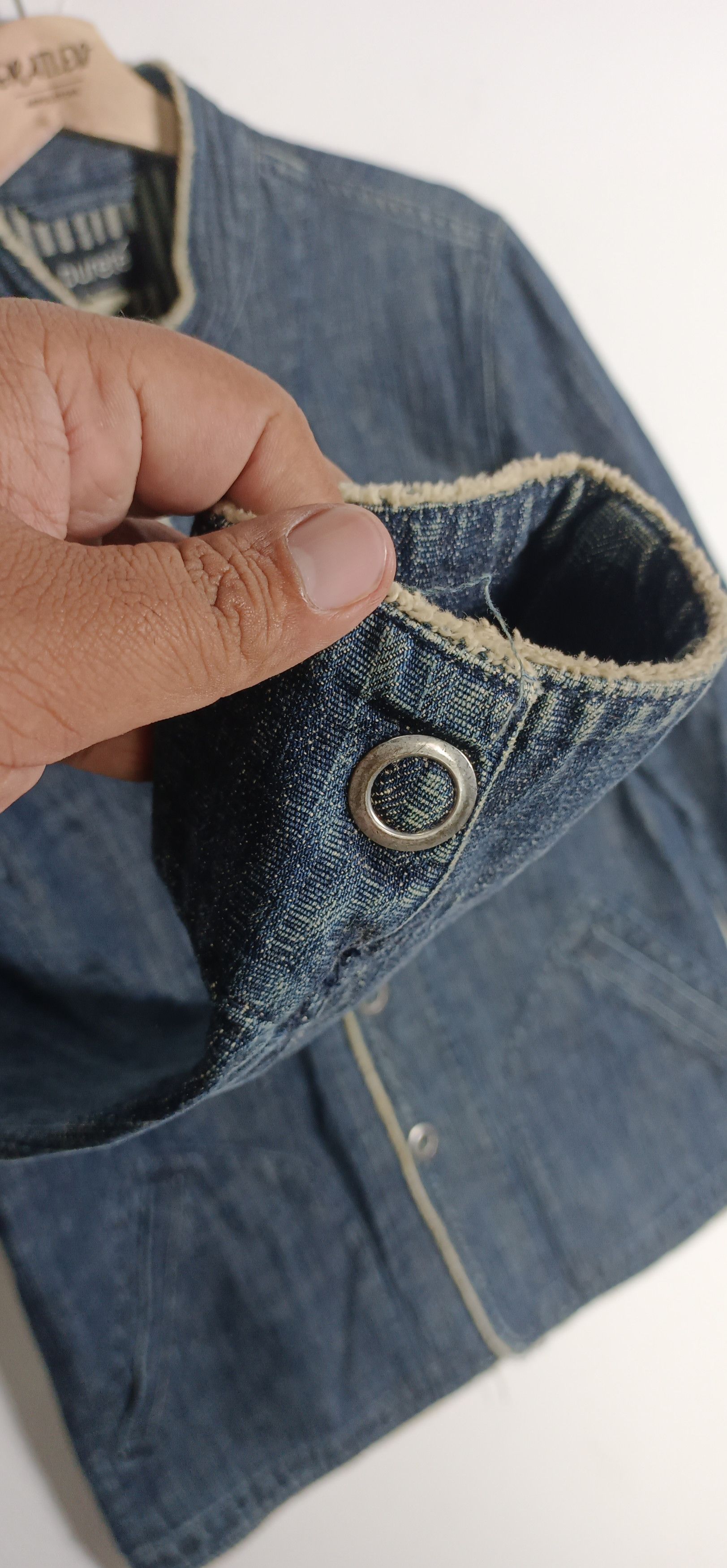 Japanese Brand × Vintage Purete Equipment Houston Denim Jacket Size US M / EU 48-50 / 2 - 12 Thumbnail