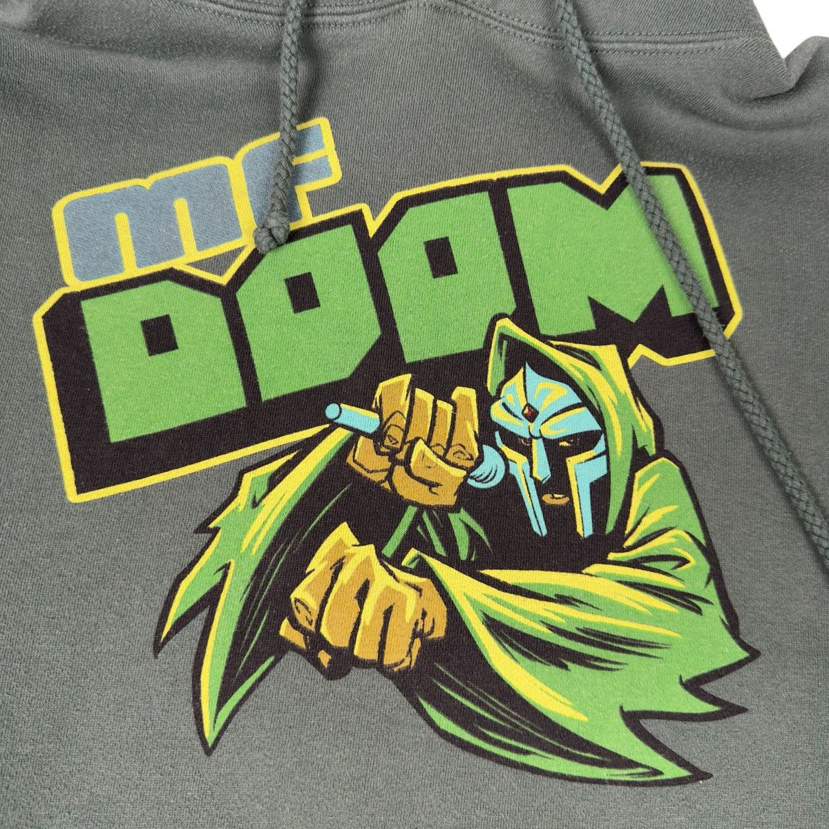 MF Doom MF DOOM Gas Drawls Anti Hero Hoodie Mens M Rare Hip Hop Size US M / EU 48-50 / 2 - 2 Thumbnail