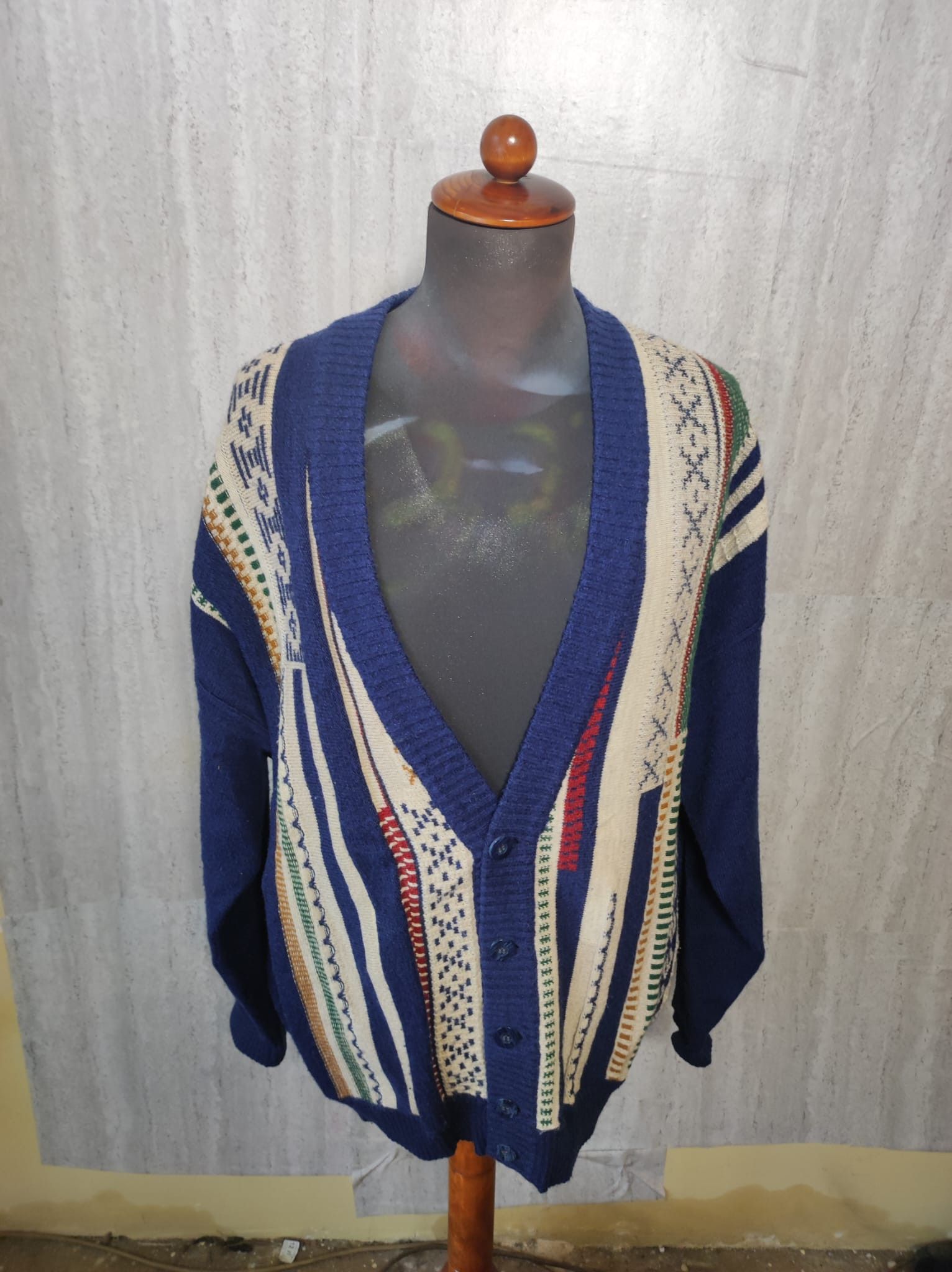 Other Vintage engebers italy fashion wool knit sweater Size US L / EU 52-54 / 3 - 1 Thumbnail