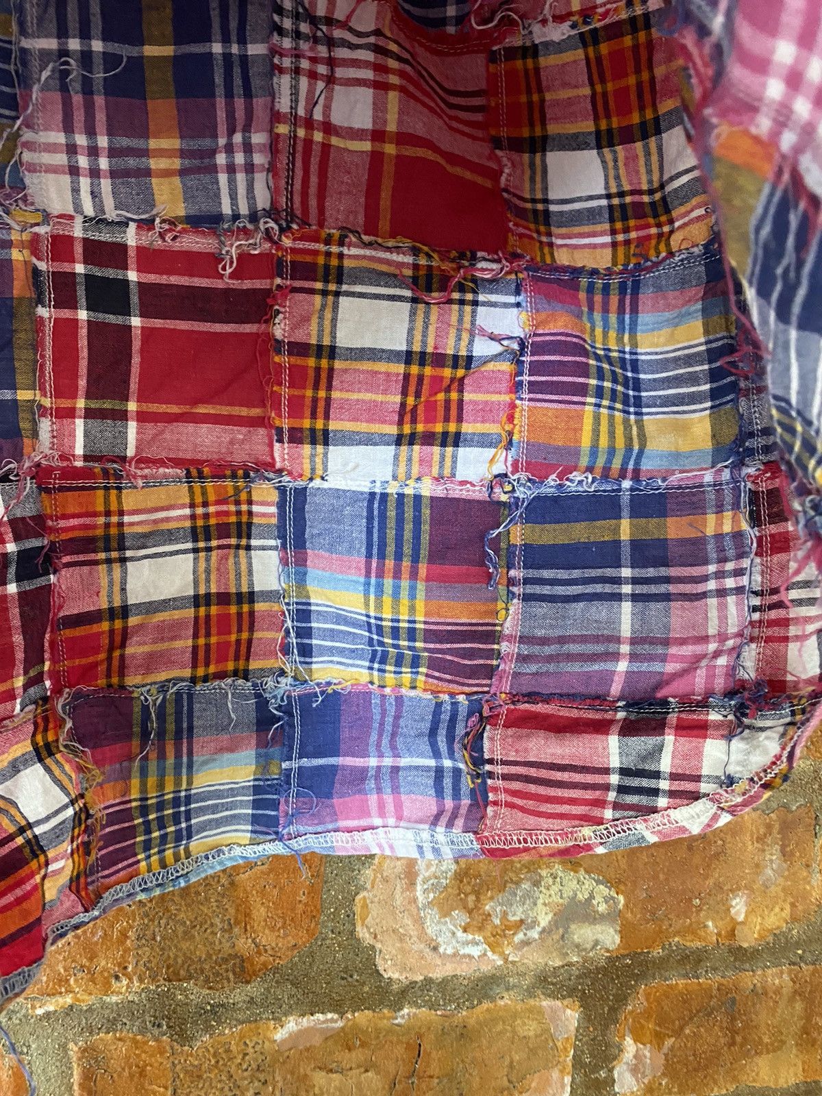Fragment Design SS1998 GDEH patchwork button up Size US M / EU 48-50 / 2 - 8 Thumbnail