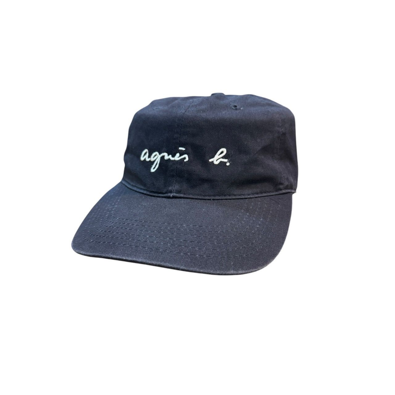 Designer × Vintage × agnes b. Vintage Agnes B. Embroidered Logo Adjustable Cap Size ONE SIZE - 2 Thumbnail