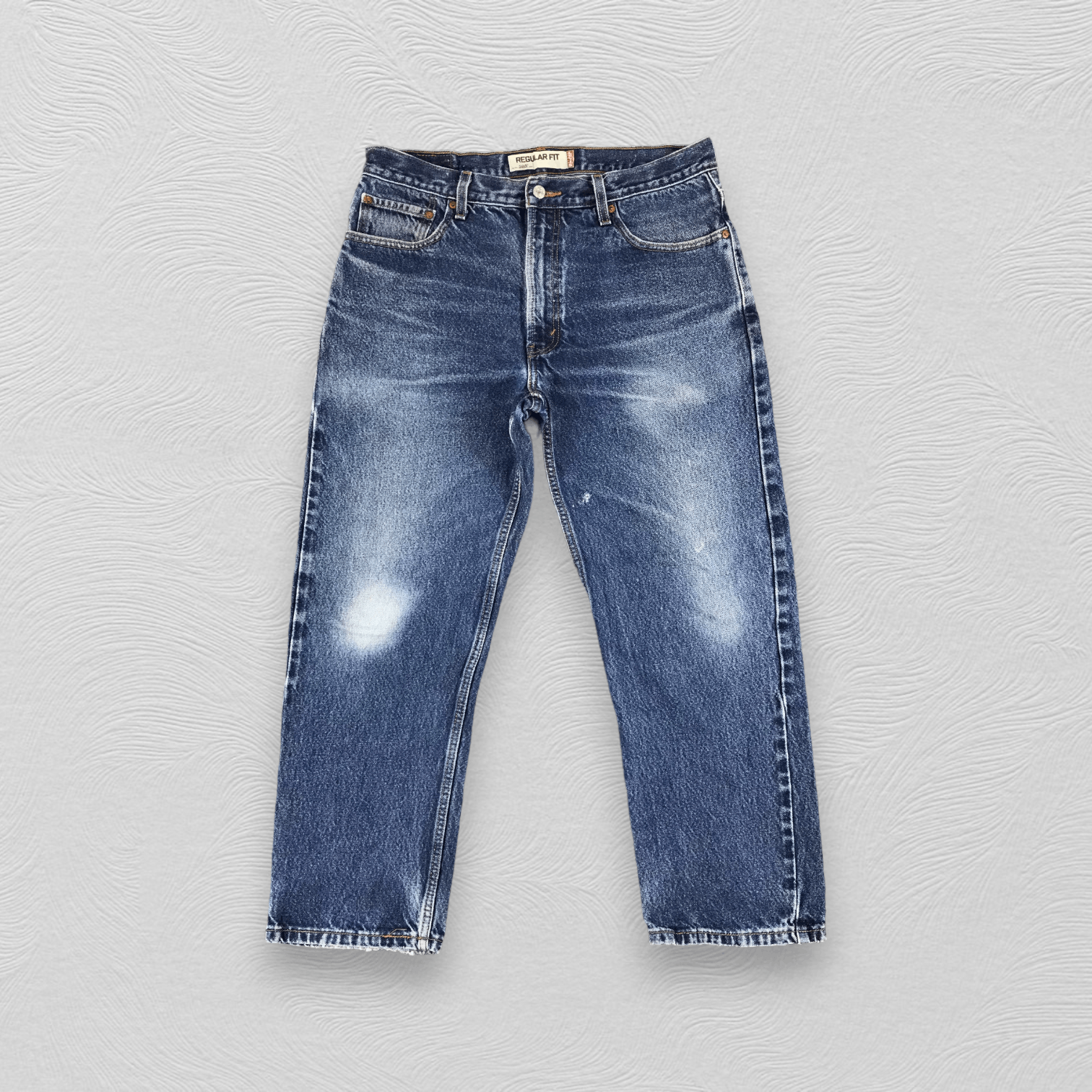 Levi's Vintage Levis 505 Jeans Faded Blue Denim KJ169 Size US 36 / EU 52 - 1 Thumbnail