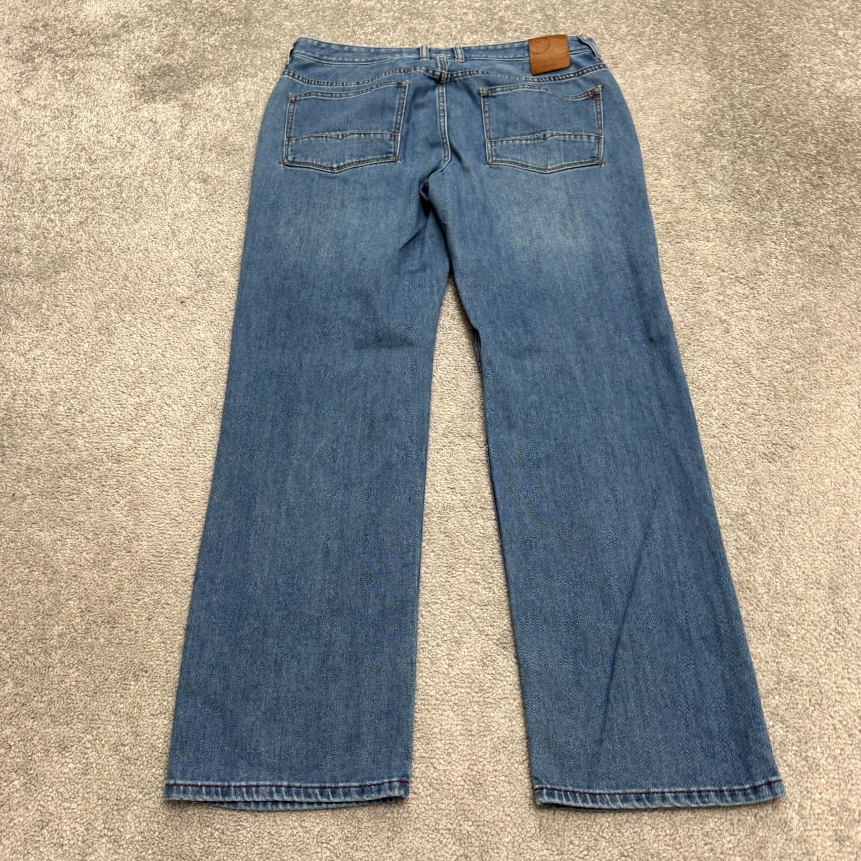 Tommy Bahama Tommy Bahama Jeans Mens 34x30 Regular Medium Wash Denim Straight 5-Pocket Button Zip Size US 34 / EU 50 - 2 Thumbnail