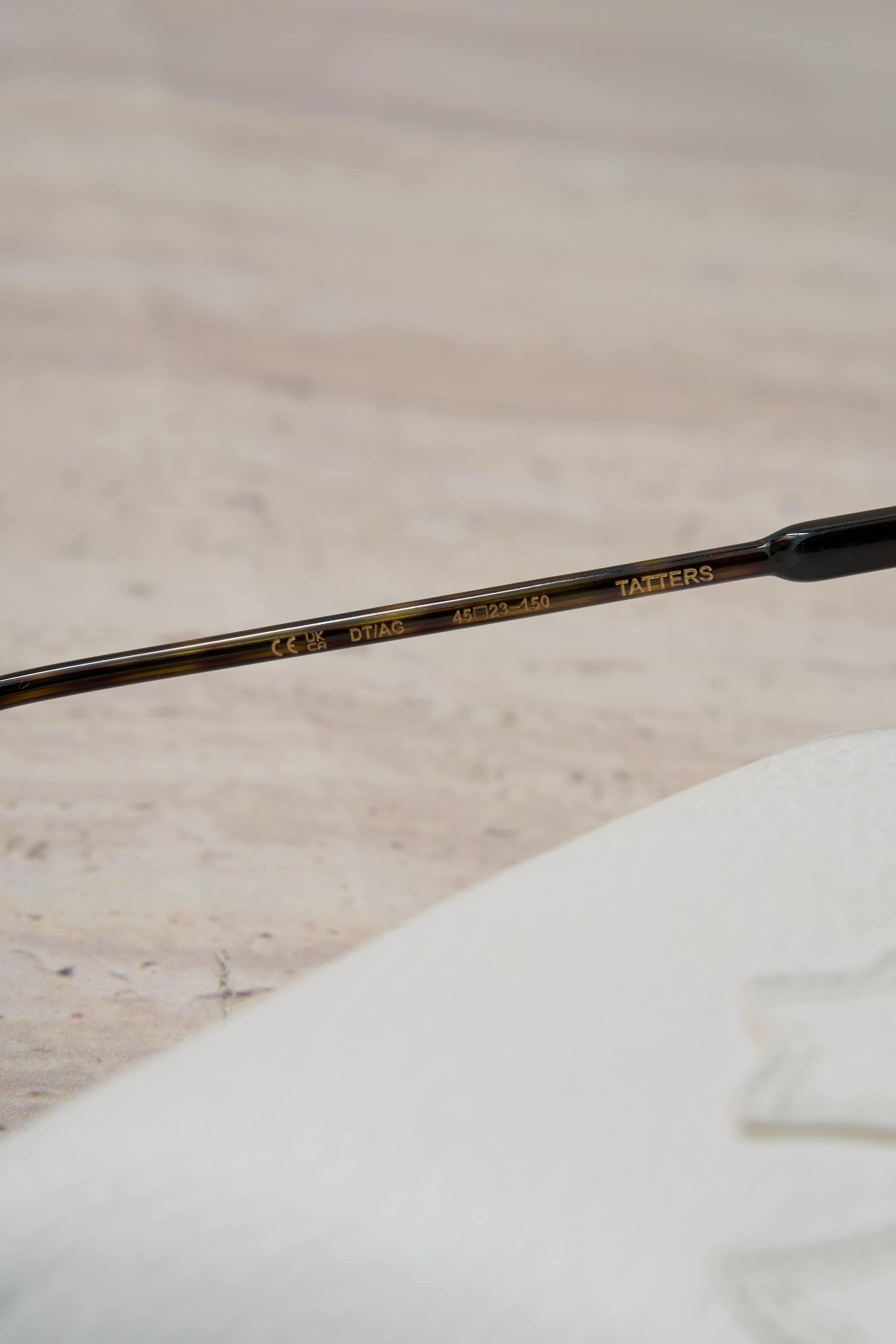 Chrome Hearts CHROME HEARTS TATTERS Dark Tortoise/Antique Gold Size ONE SIZE - 2 Thumbnail