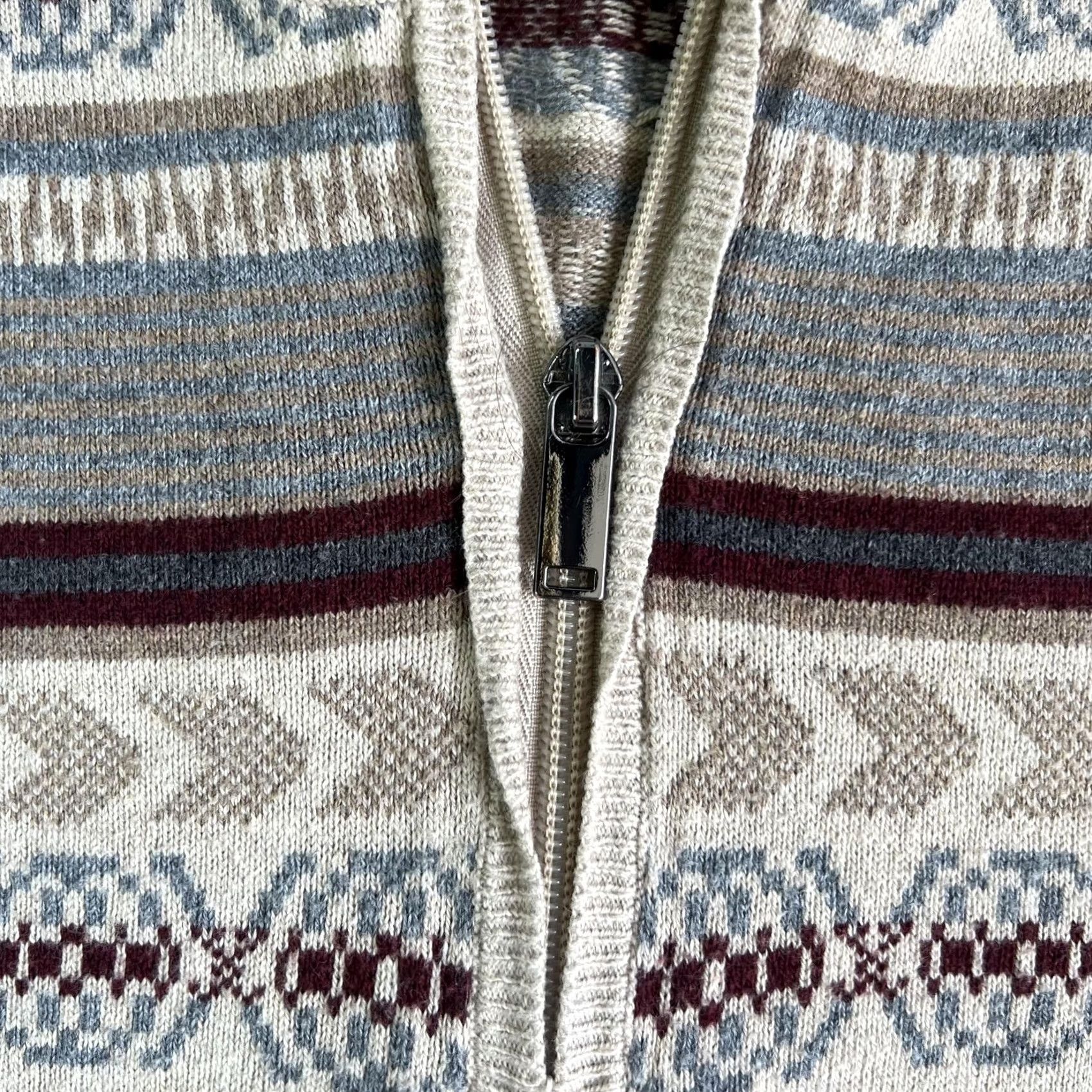 Tasso Elba Tasso Elba Sweater Mens M 1/4 Zip Mock Neck Striped Pullover Knit Soft Size US M / EU 48-50 / 2 - 3 Thumbnail