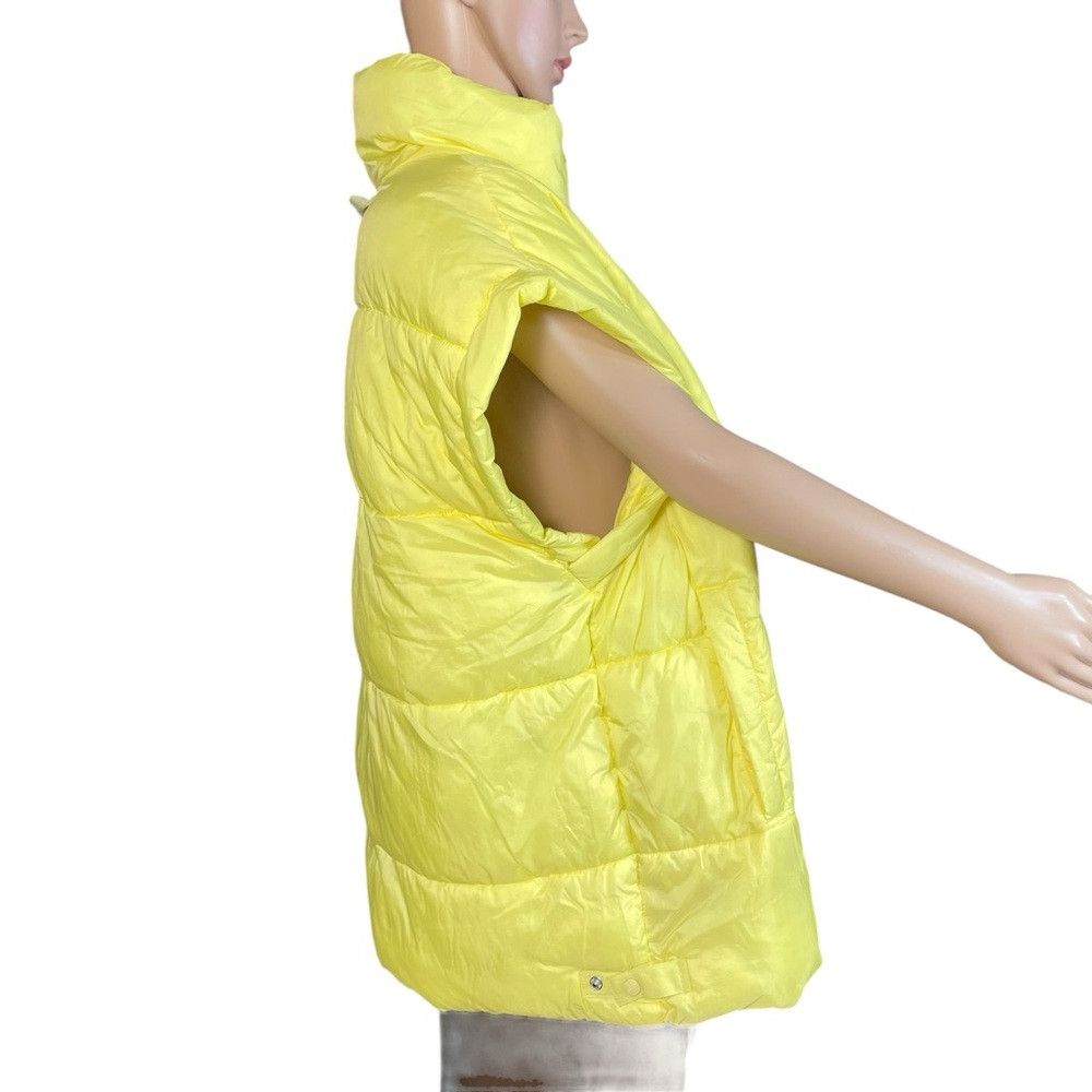Free People NWT New $148 Free People In A Bubble Yellow Puffer Vest Siz Size L / US 10 / IT 46 - 4 Thumbnail