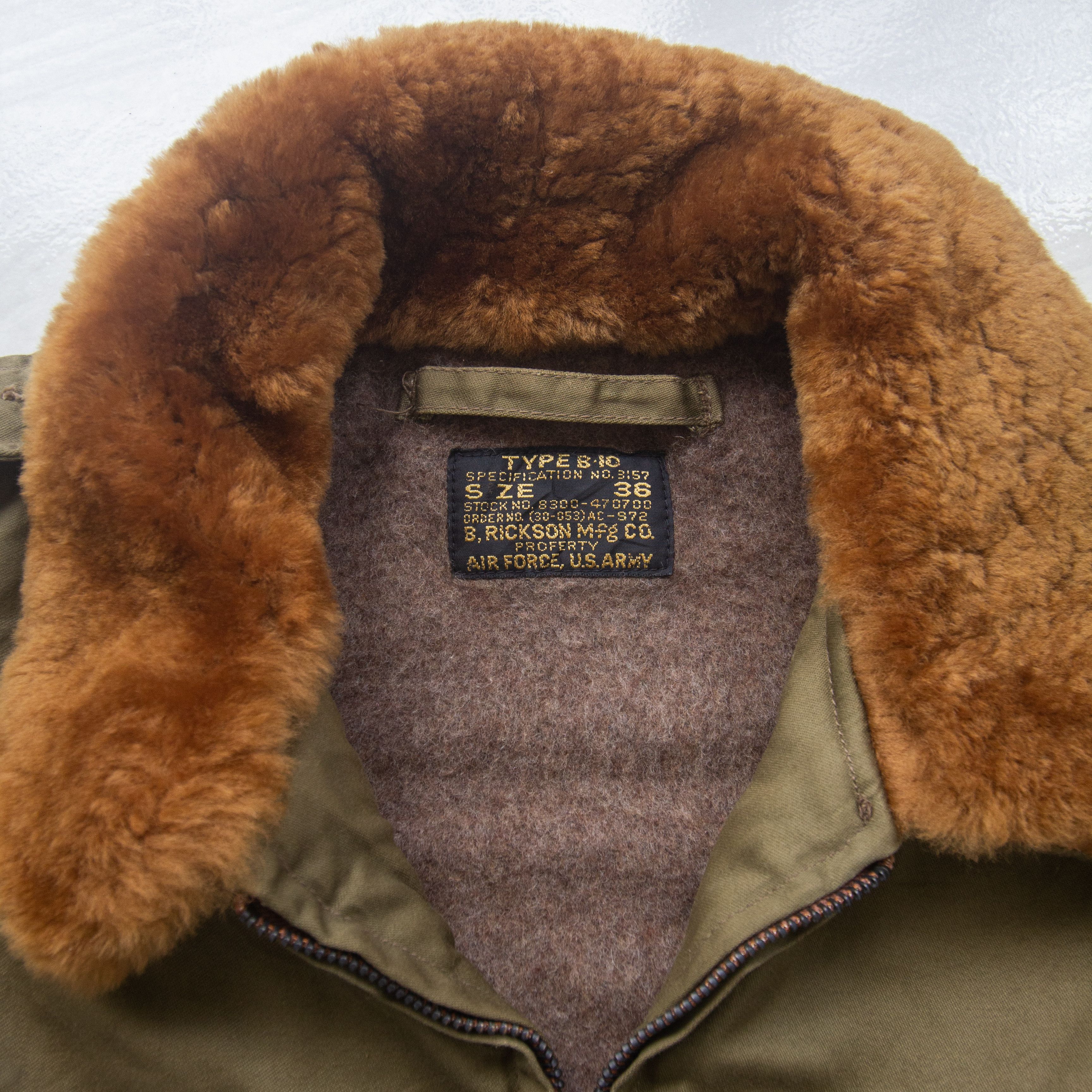 Buzz Rickson's Buzz Rickson b-10 b10 Flight Bomber Jacket US Army Air Force Size US M / EU 48-50 / 2 - 5 Thumbnail