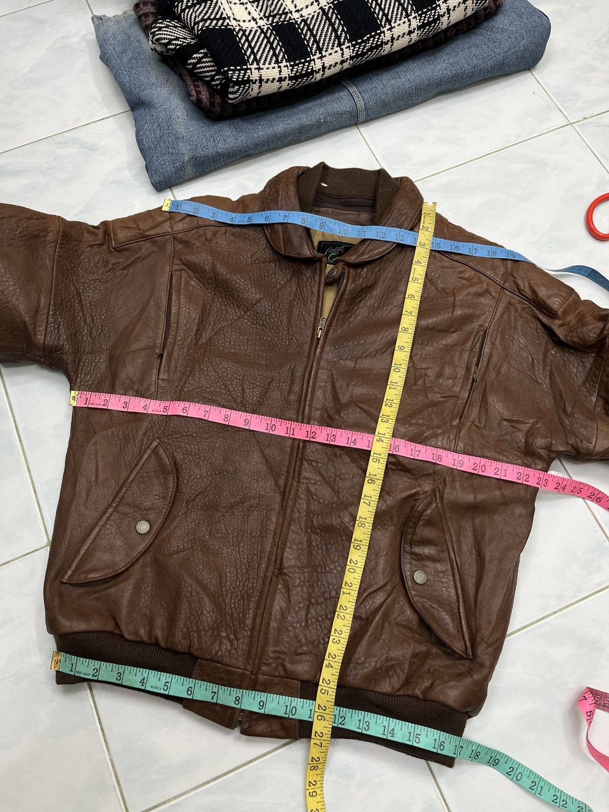 Robert Comstock 🔥🔥🔥STEALS ROBERT COMSTOCK LEATHER JACKET Size US M / EU 48-50 / 2 - 22 Thumbnail