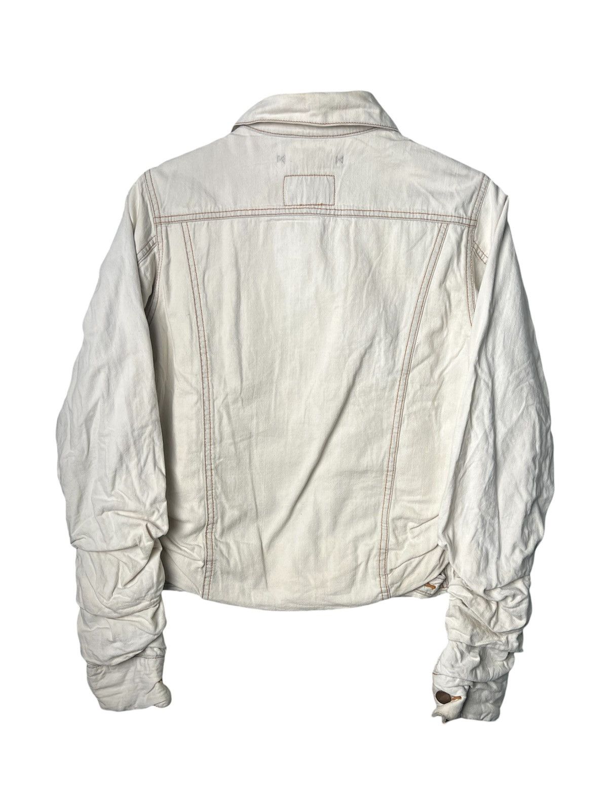 Maison MIHARA YASUHIRO MiharaYasuhiro AW05 Layered Stack Denim Jacket Size US M / EU 48-50 / 2 - 2 Thumbnail