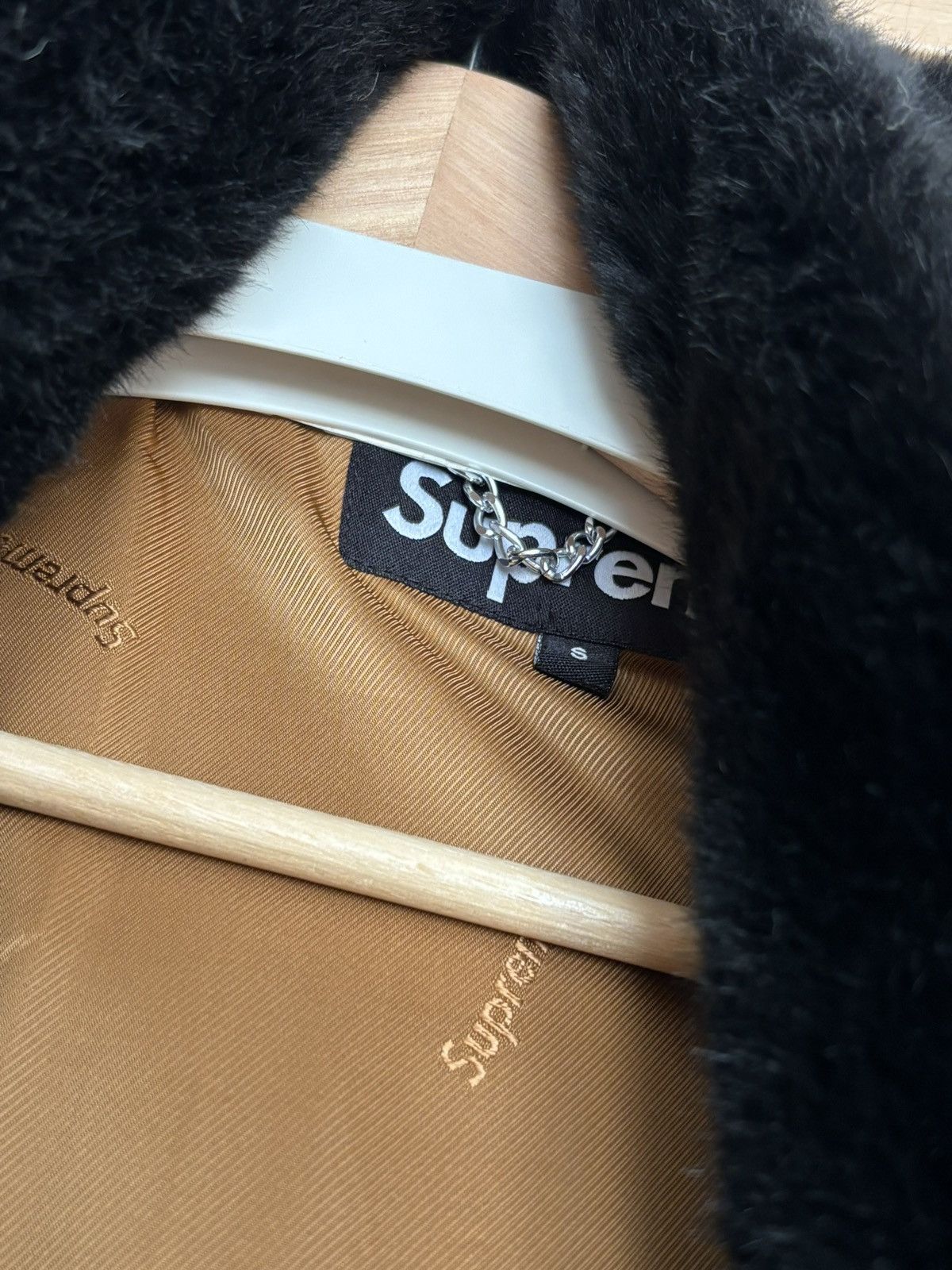 Supreme Supreme Faux Fur Double-Breasted Coat Size US S / EU 44-46 / 1 - 4 Thumbnail
