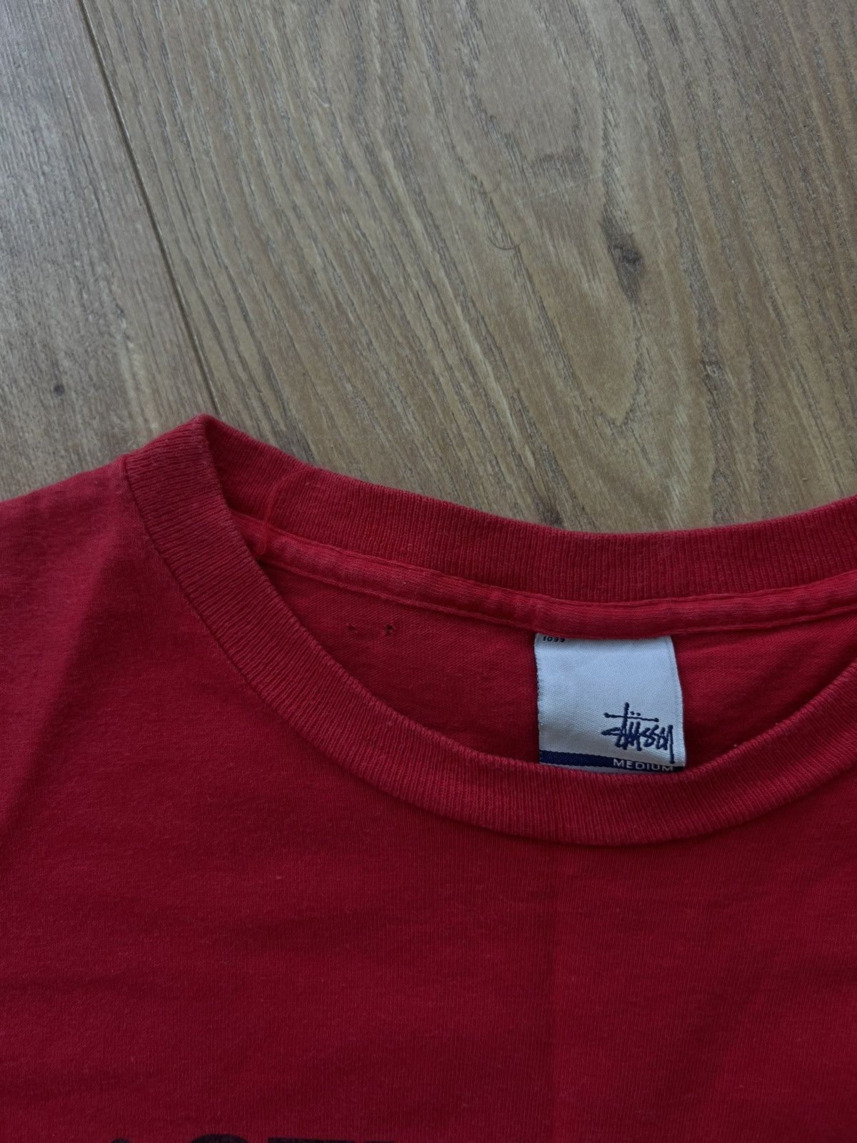 Stussy 00’s STUSSY NYLTLA INTERNATIONAL Y2K DISTRESSED TEE RARE Size US M / EU 48-50 / 2 - 7 Thumbnail