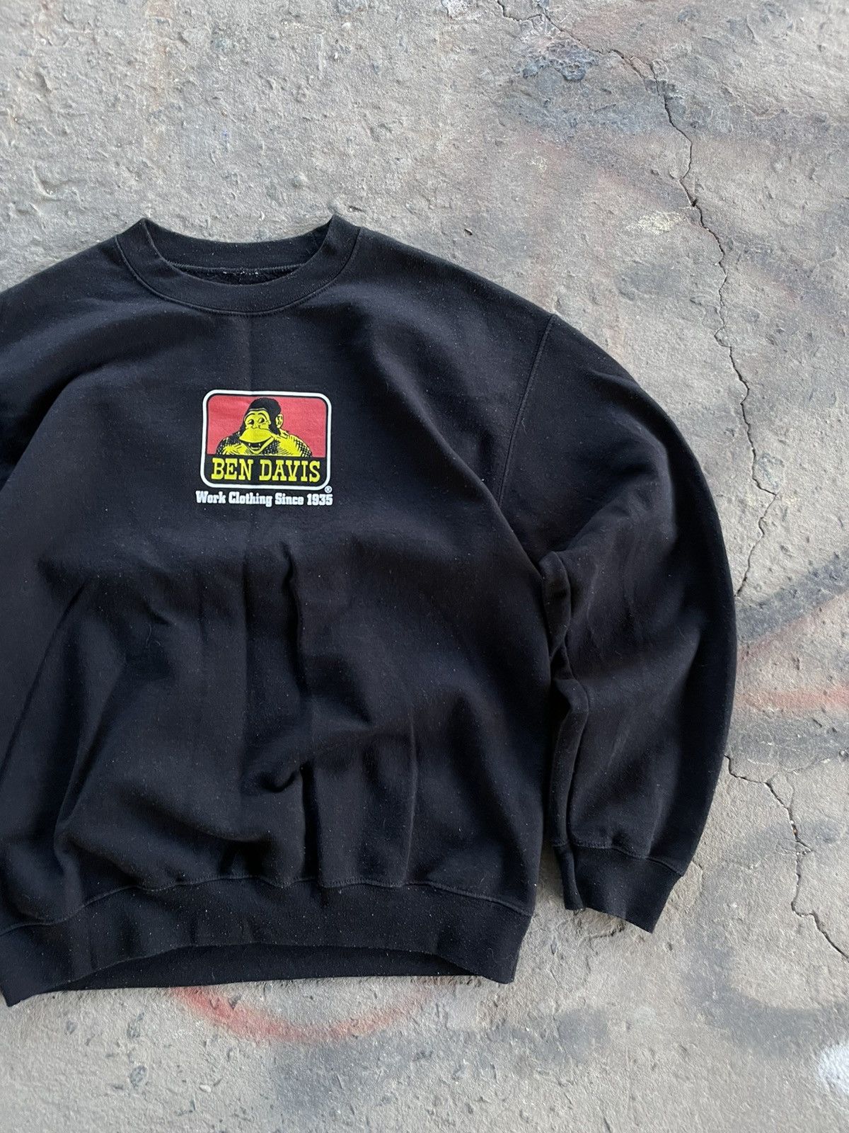 Ben Davis × Vintage VINTAGE BEN DAVIS WORKWEAR SWEATSHIRT Size US M / EU 48-50 / 2 - 4 Thumbnail
