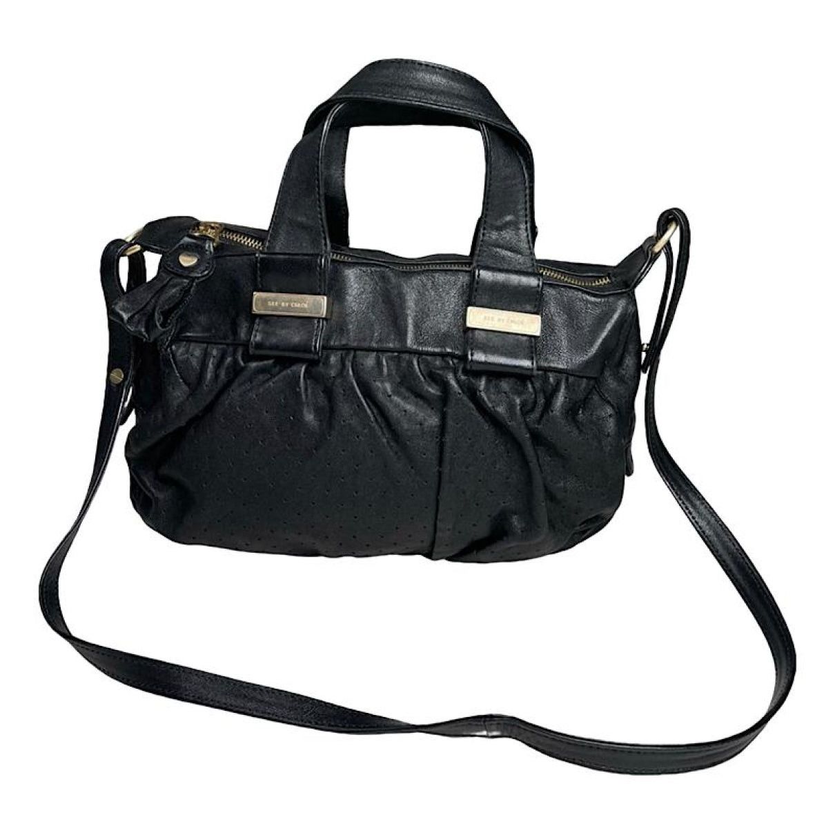 See by Chloe See by Chloé Black Leather Handbag Size ONE SIZE - 1 Thumbnail