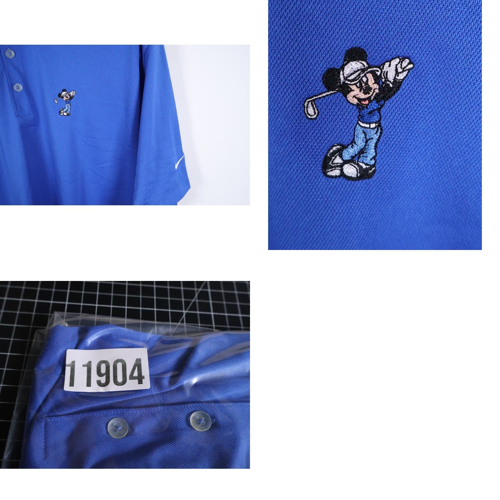 Nike Nike Golf Polo Shirt Men's XL Blue Dri Fit Mickey Embroidery Walt Disney World Size US XL / EU 56 / 4 - 8 Thumbnail