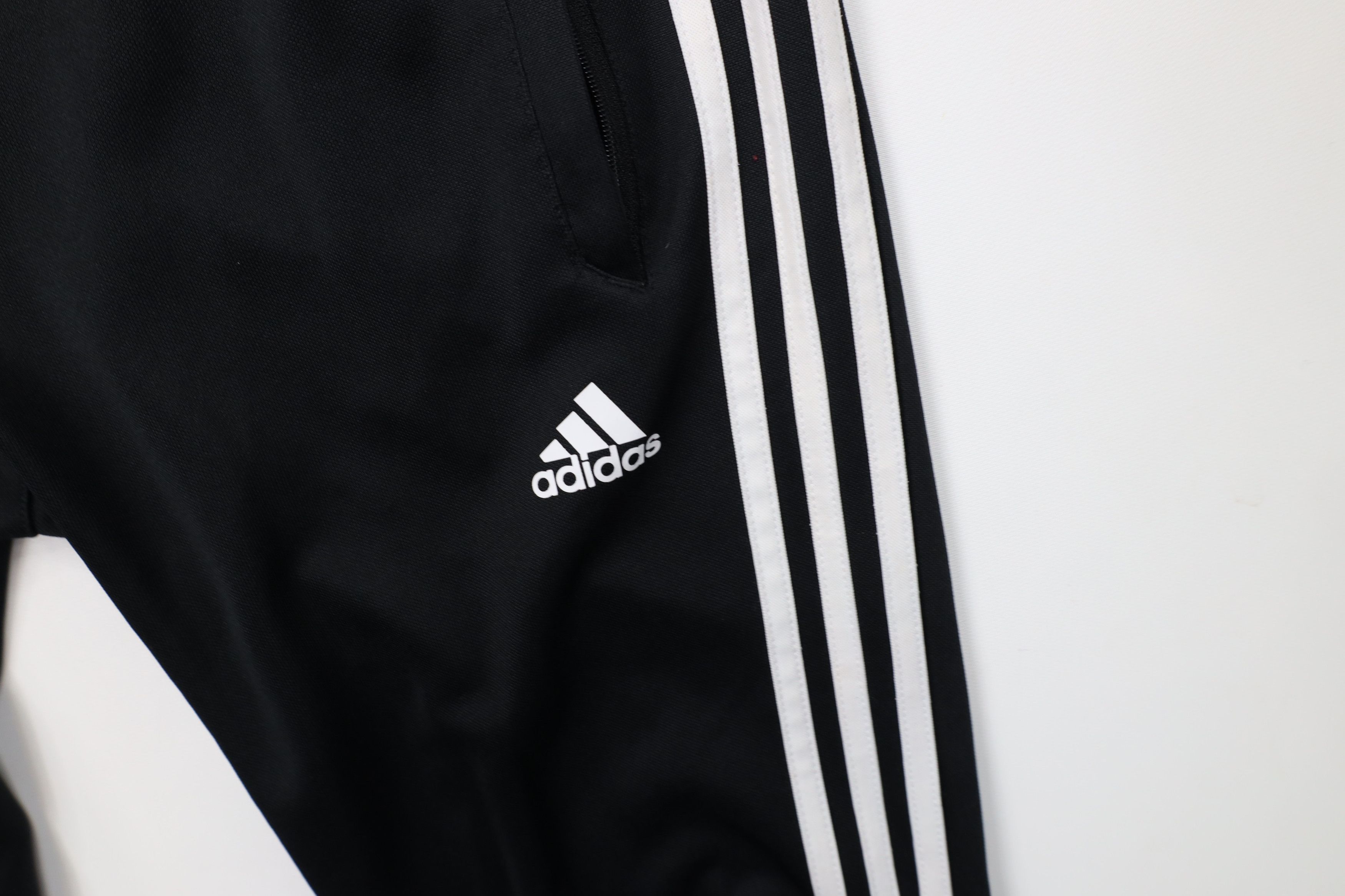 Adidas Vintage Y2K Adidas Striped Tapered Warm Up Soccer Pants Size 26" / US 2 / IT 38 - 6 Thumbnail