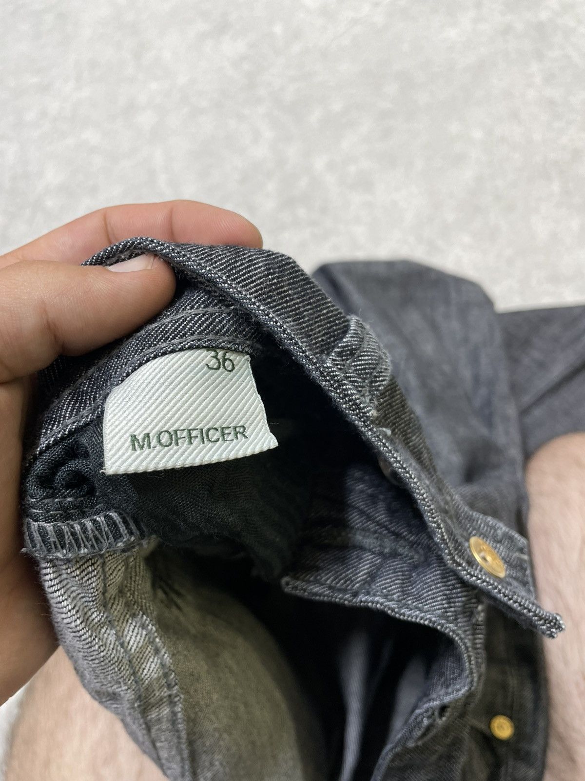 If Six Was Nine × Japanese Brand × Le Grande Bleu (L.G.B.) Obsidian Flare Denim — LGB × Ifsixwasnine Hybrid Size US 33 - 20 Thumbnail