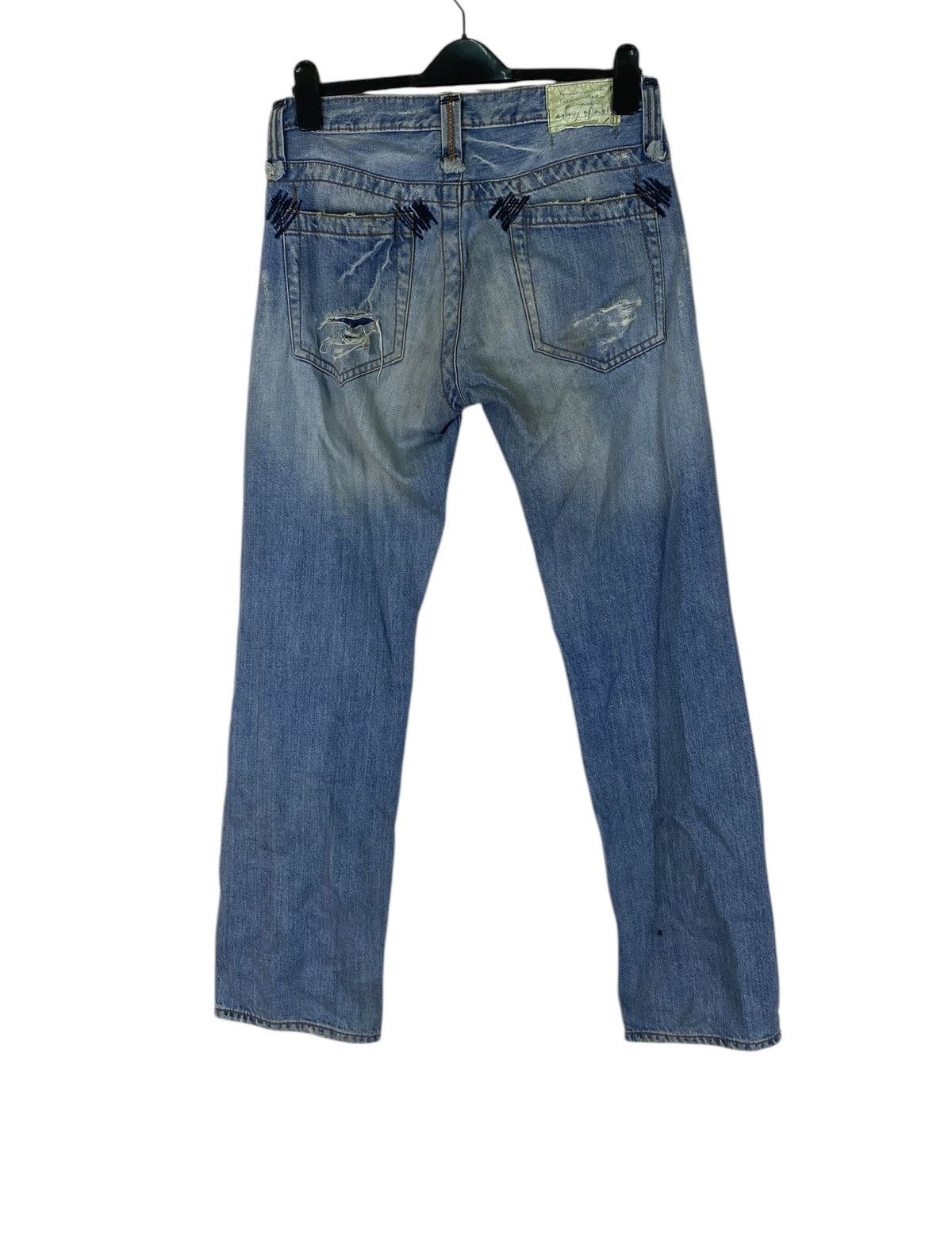 Japanese Brand Japanese Army of No Stud Hysteric Inspired Distressed Jeans Size US 32 / EU 48 - 7 Thumbnail