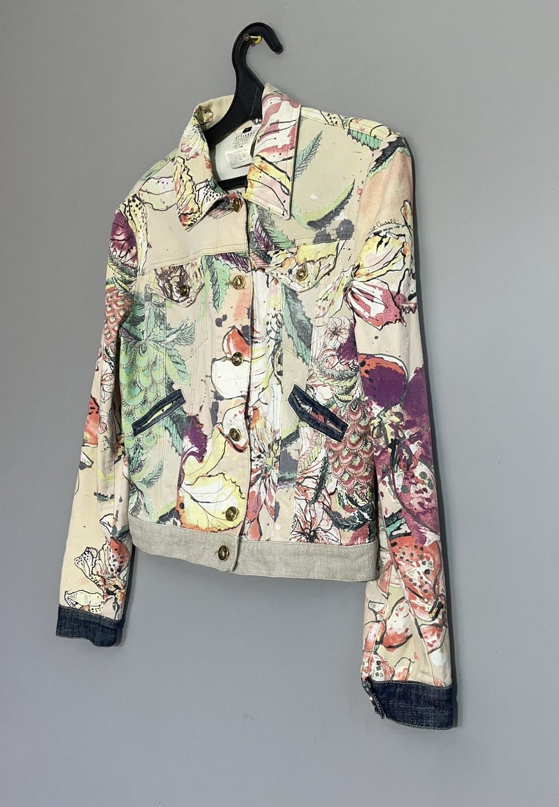 Just Cavalli Just Cavalli Floral Pattern Women Blazer size S Size S / US 4 / IT 40 - 3 Thumbnail