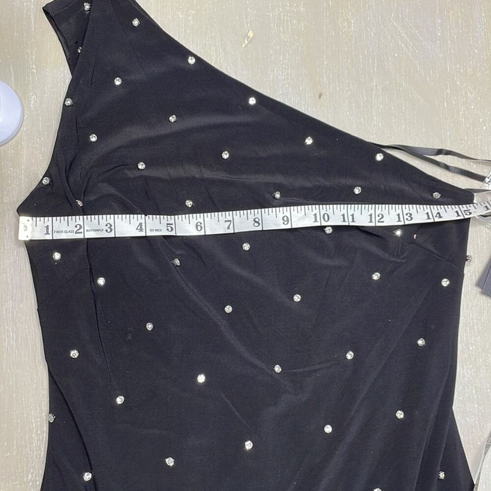 Other NWT Mac Duggal rhinestone beaded cocktail gown Size S / US 4 / IT 40 - 10 Thumbnail