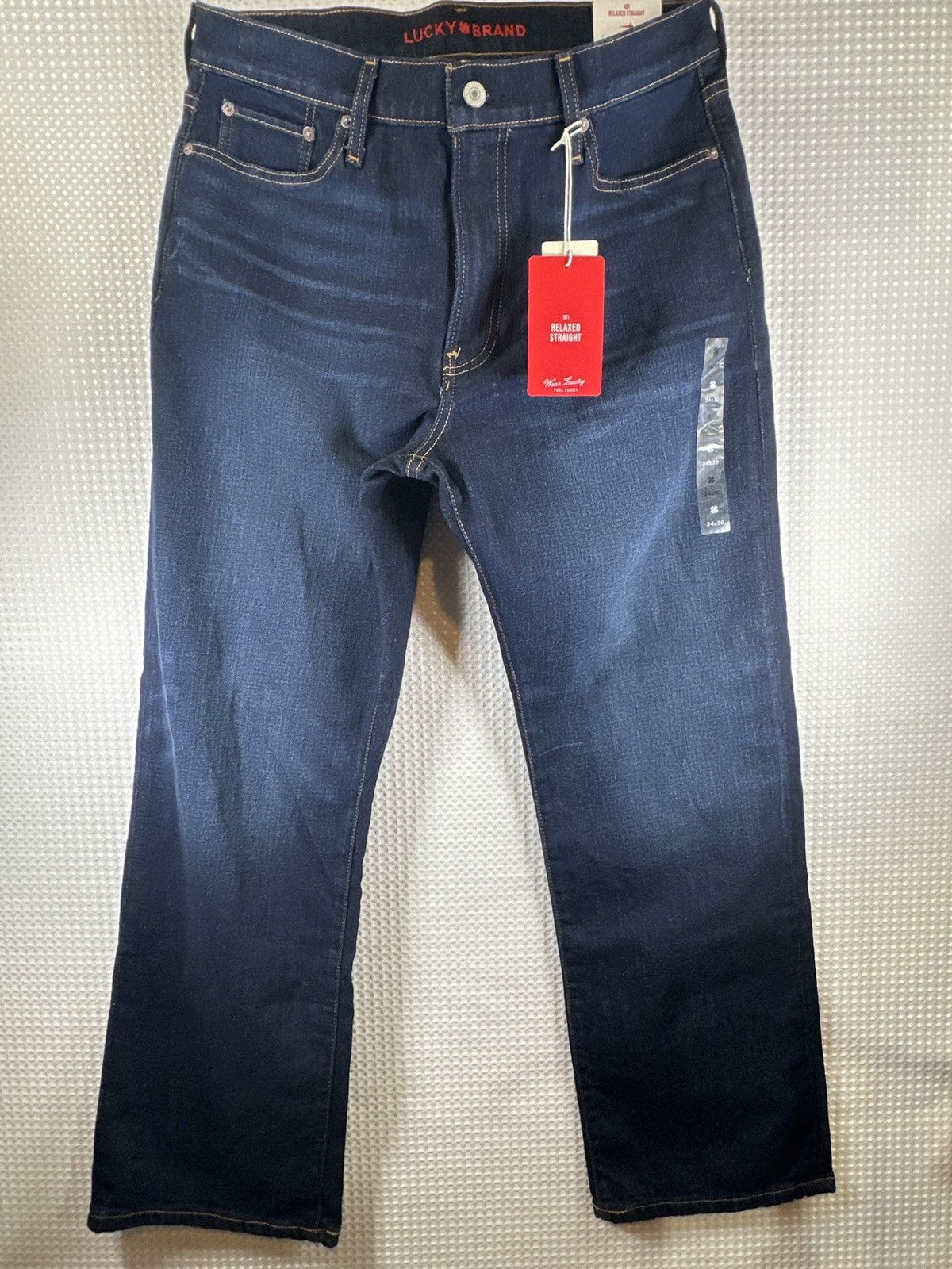 Lucky Brand Lucky Brand 181 Relaxed Straight Jean Size US 34 / EU 50 - 4 Thumbnail