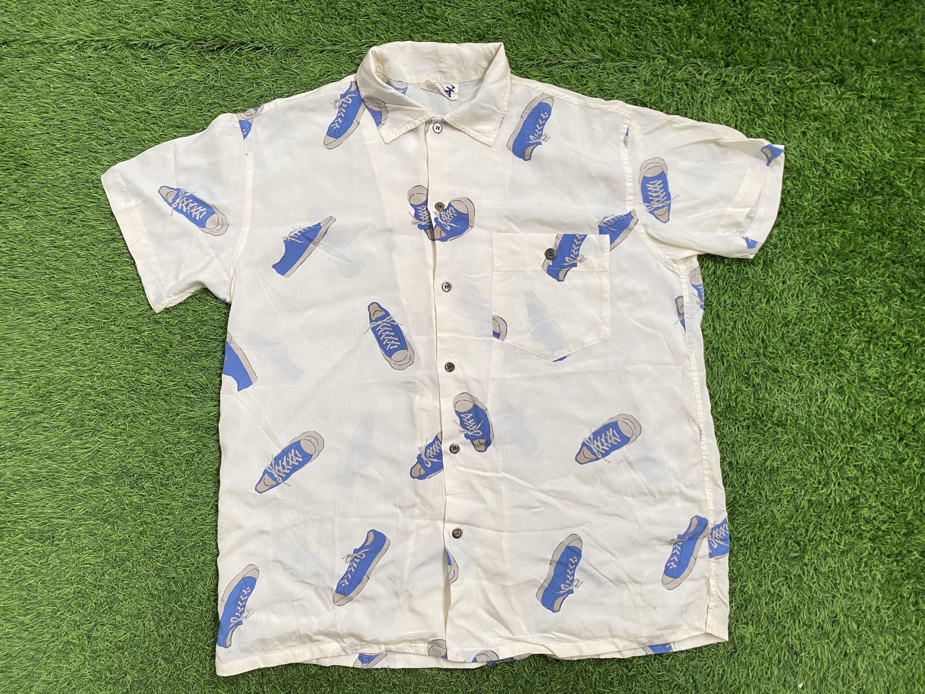 Hai Sporting Gear × Issey Miyake Vintage 90s Hai Sporting Gear by Issey Miyake Shoes Print Size US L / EU 52-54 / 3 - 1 Thumbnail