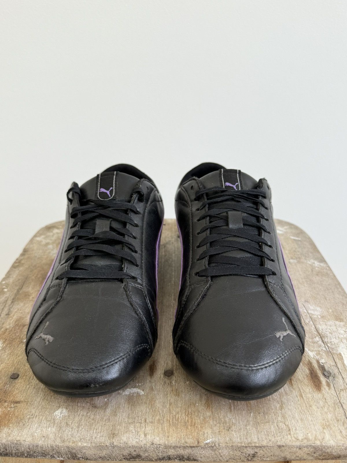 Puma Vintage 00s Puma Leather Sneakers Size US 8.5 / EU 41-42 - 6 Thumbnail
