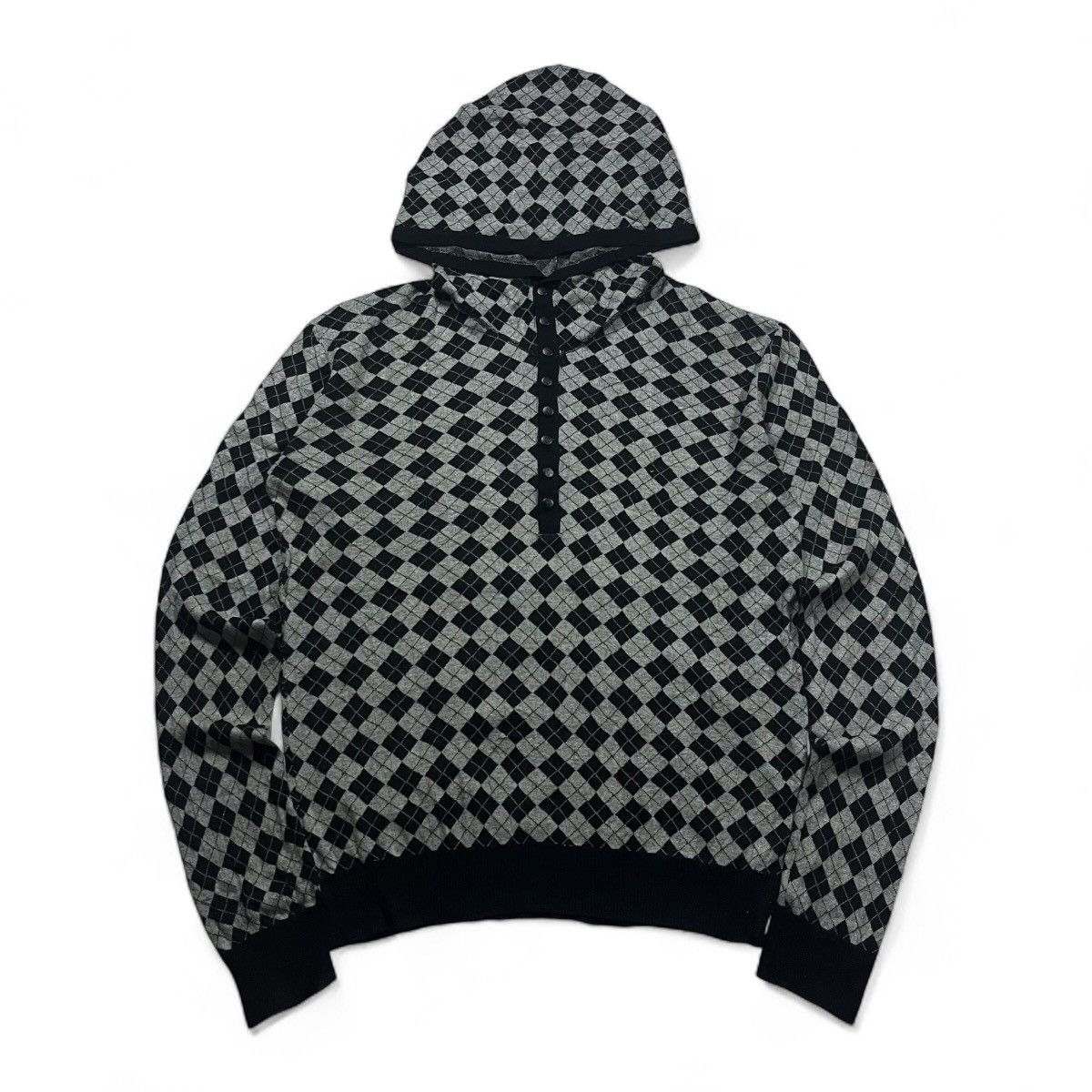agnes b. Agnes B Snap Button Hoodie Knit Size US L / EU 52-54 / 3 - 2 Thumbnail
