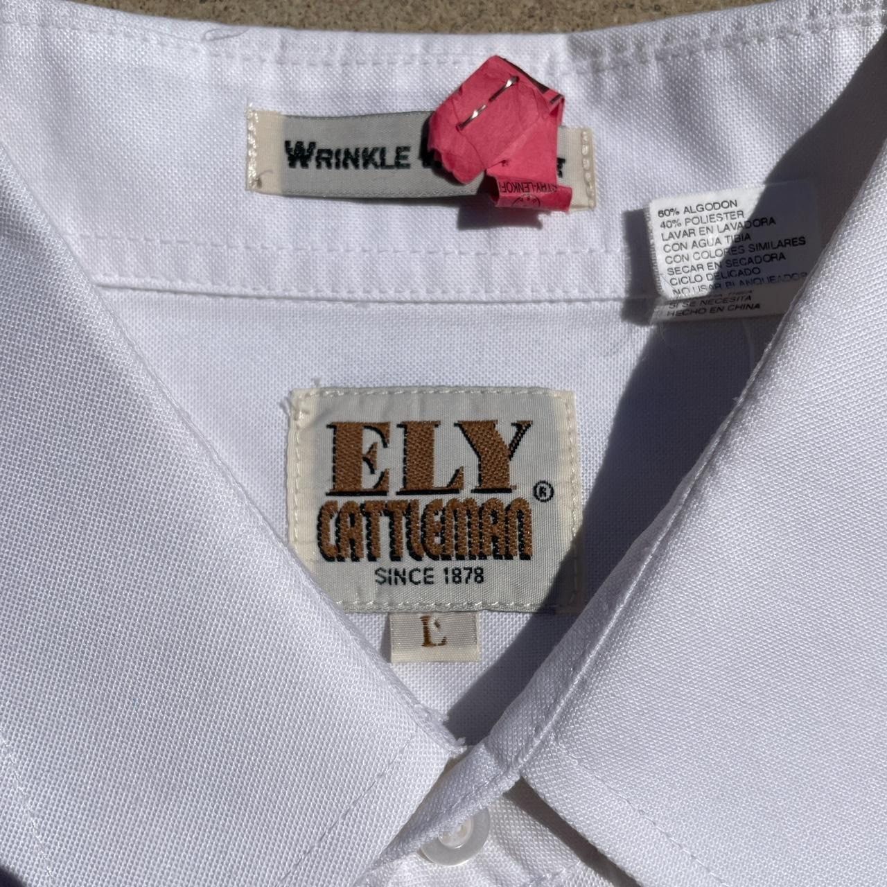 Vintage Vintage 90s Fly Cattleman Shirt Size US L / EU 52-54 / 3 - 4 Thumbnail