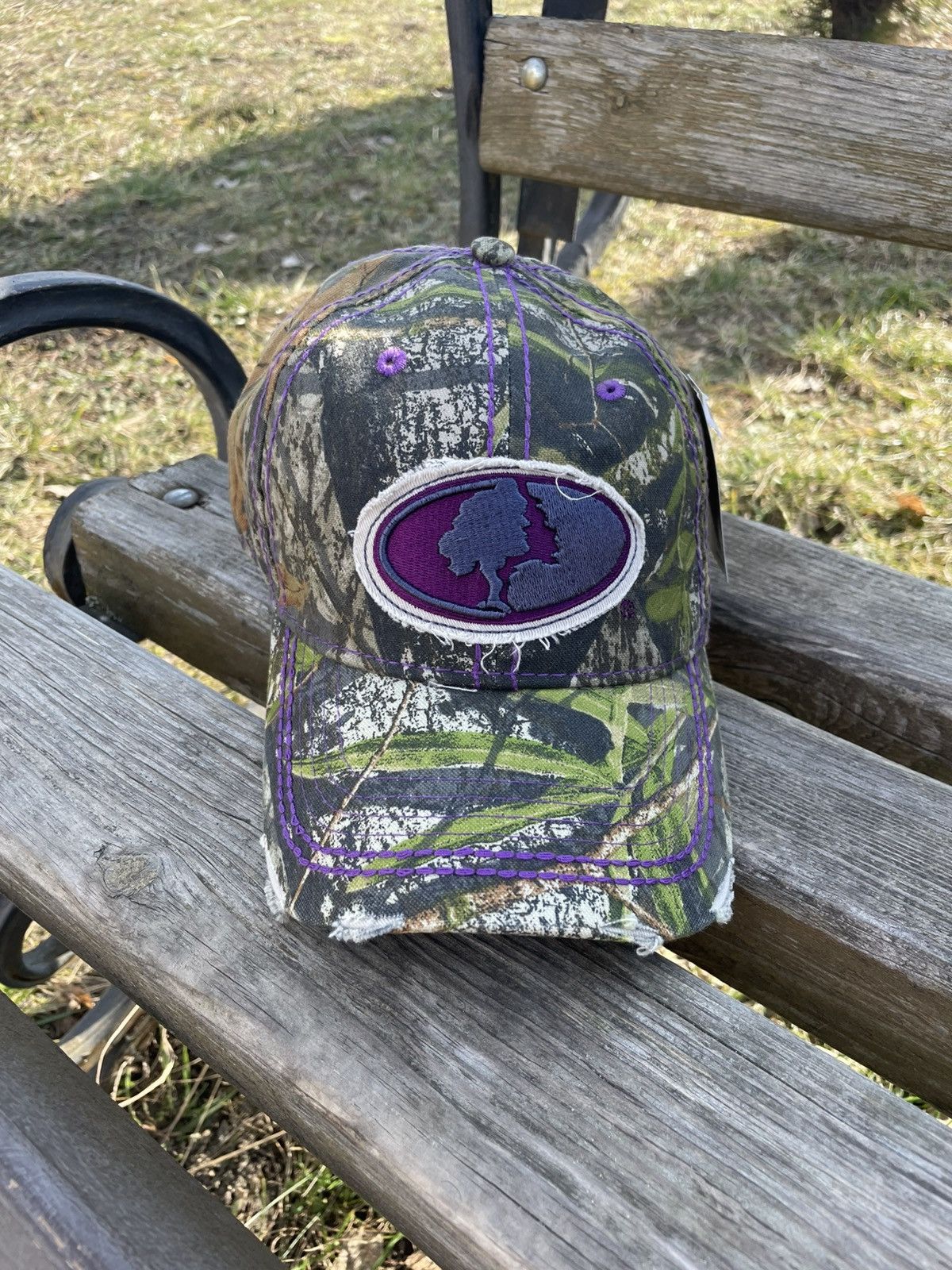 Realtree × Vintage Y2K Signatures Mossy Oaks Ladies Cap RealTree style Size ONE SIZE - 1 Thumbnail