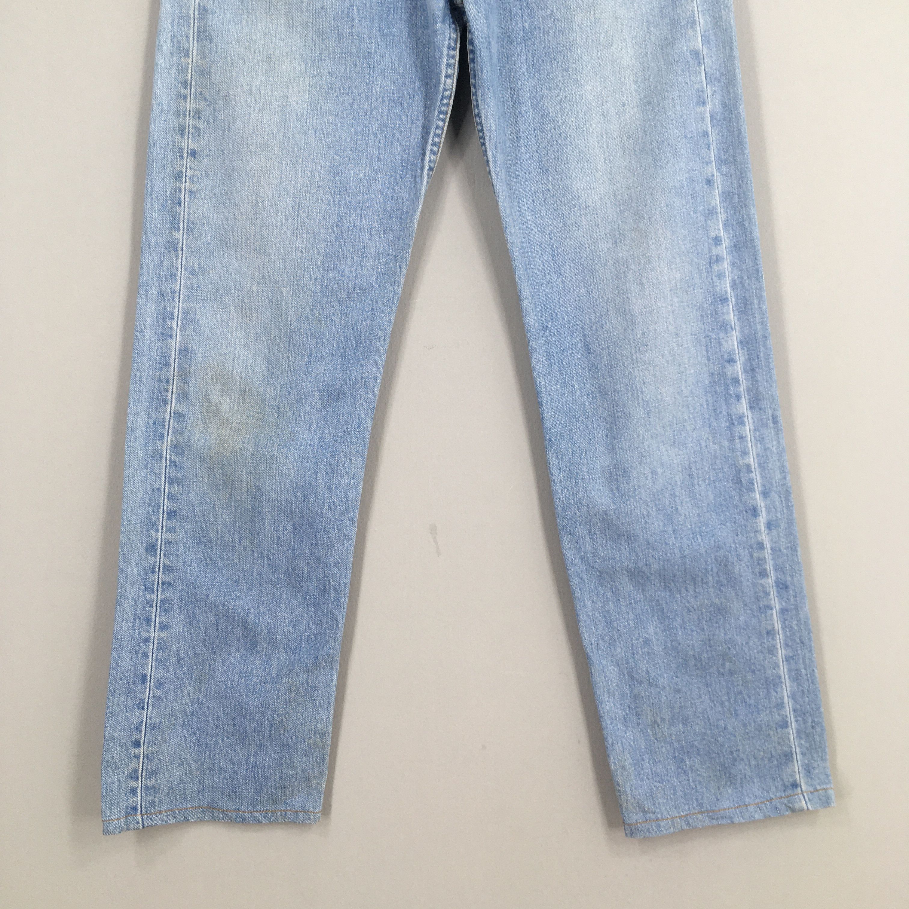 Levi's Size 30x30 Vintage 90s Levi's 501 Faded Blue Jeans S856 Size US 30 / EU 46 - 4 Thumbnail