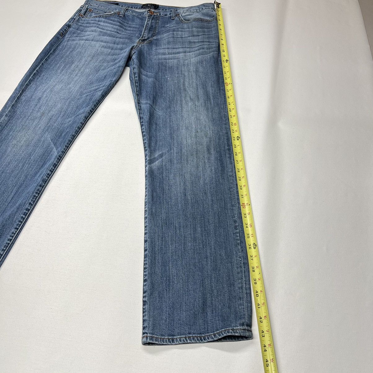 Lucky Brand Lucky Brand Jeans Blue 363 Vintage Straight Denim Stretch Size US 36 / EU 52 - 20 Thumbnail