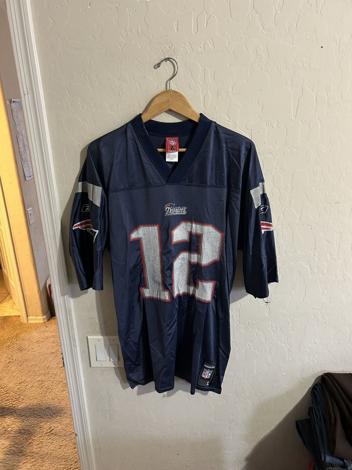 NFL × Reebok × Vintage Vintage Tom Brady New England Patriots Reebok Jersey Size L Size US L / EU 52-54 / 3 - 4 Thumbnail