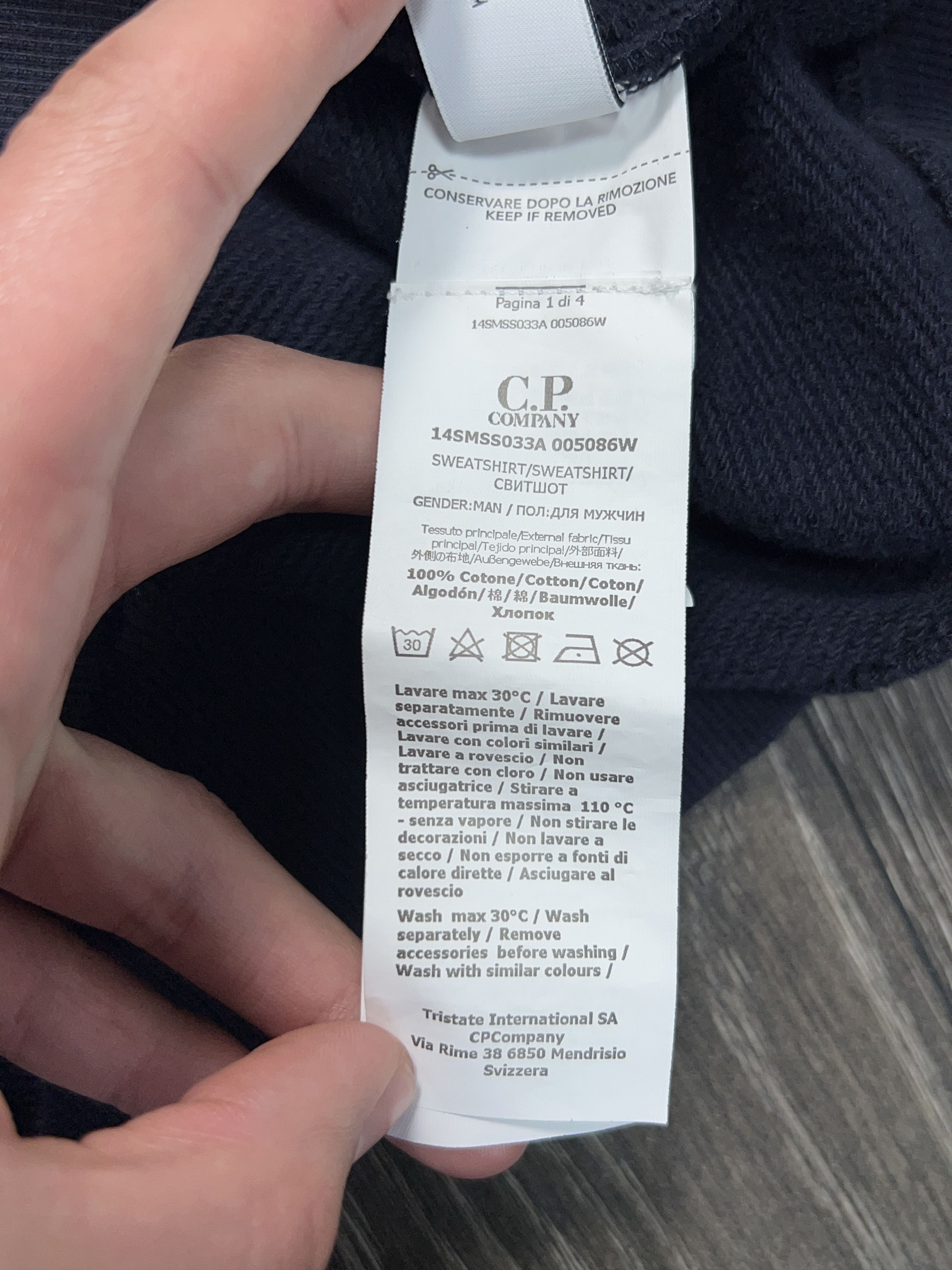 C.P. Company Envision Formula E Racing Team Top Sweatshirt Zip Size M Size US M / EU 48-50 / 2 - 13 Thumbnail