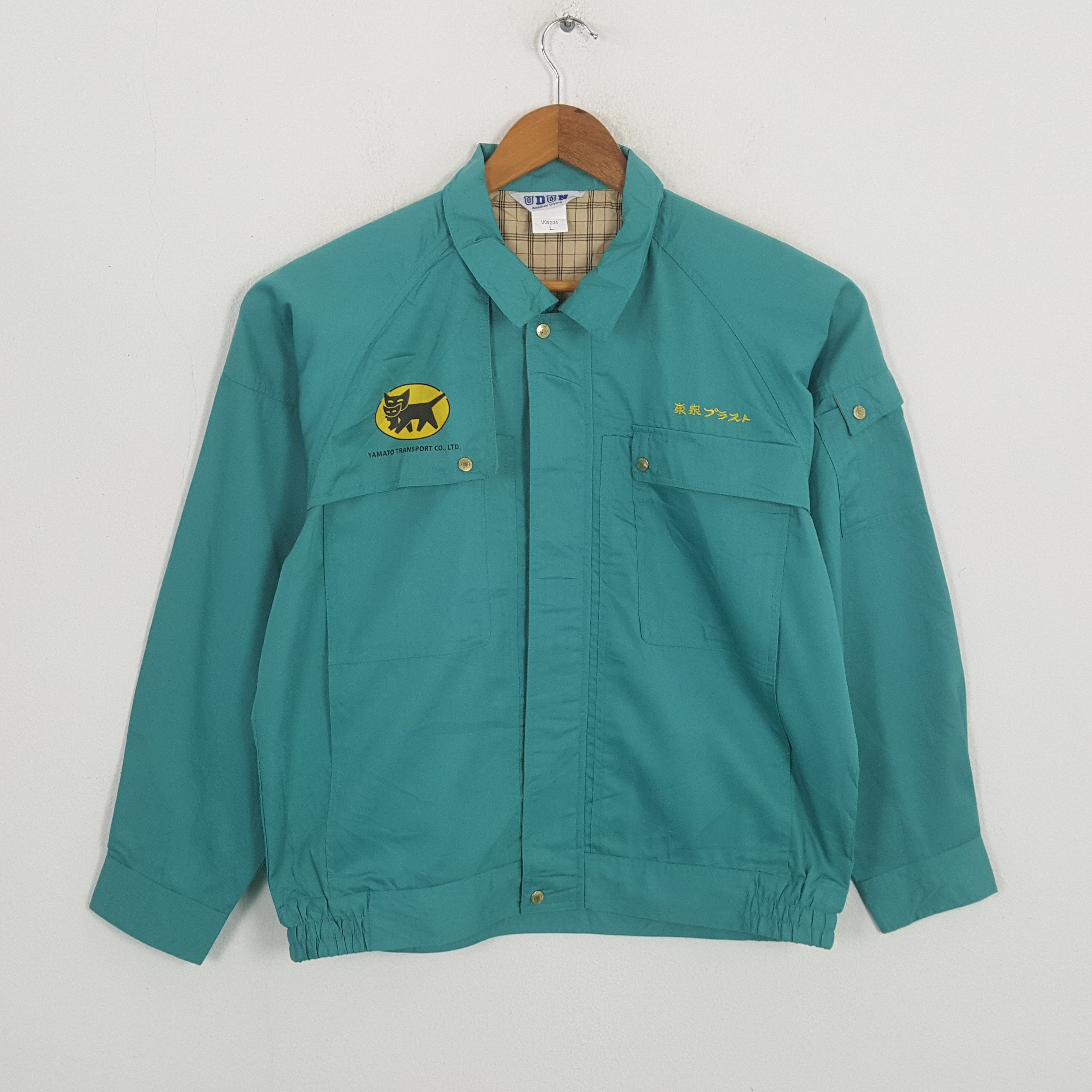 Japanese Brand × Vintage Vintage YAMATO TRANSPORT Japanese Racing Custom Jacket Size US M / EU 48-50 / 2 - 3 Thumbnail