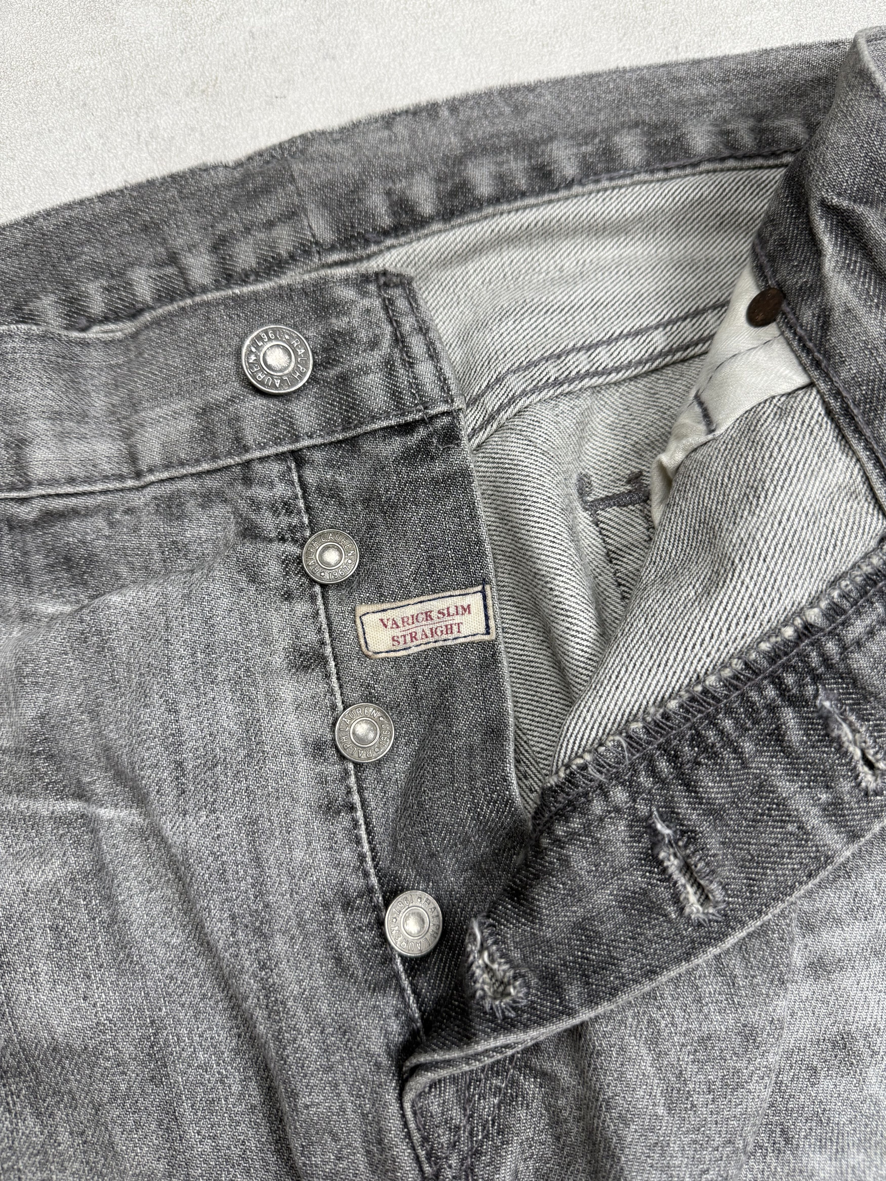 Polo Ralph Lauren Polo Ralph Lauren Denim Slim Straight Pants Faded Whiskers Size US 34 / EU 50 - 9 Thumbnail