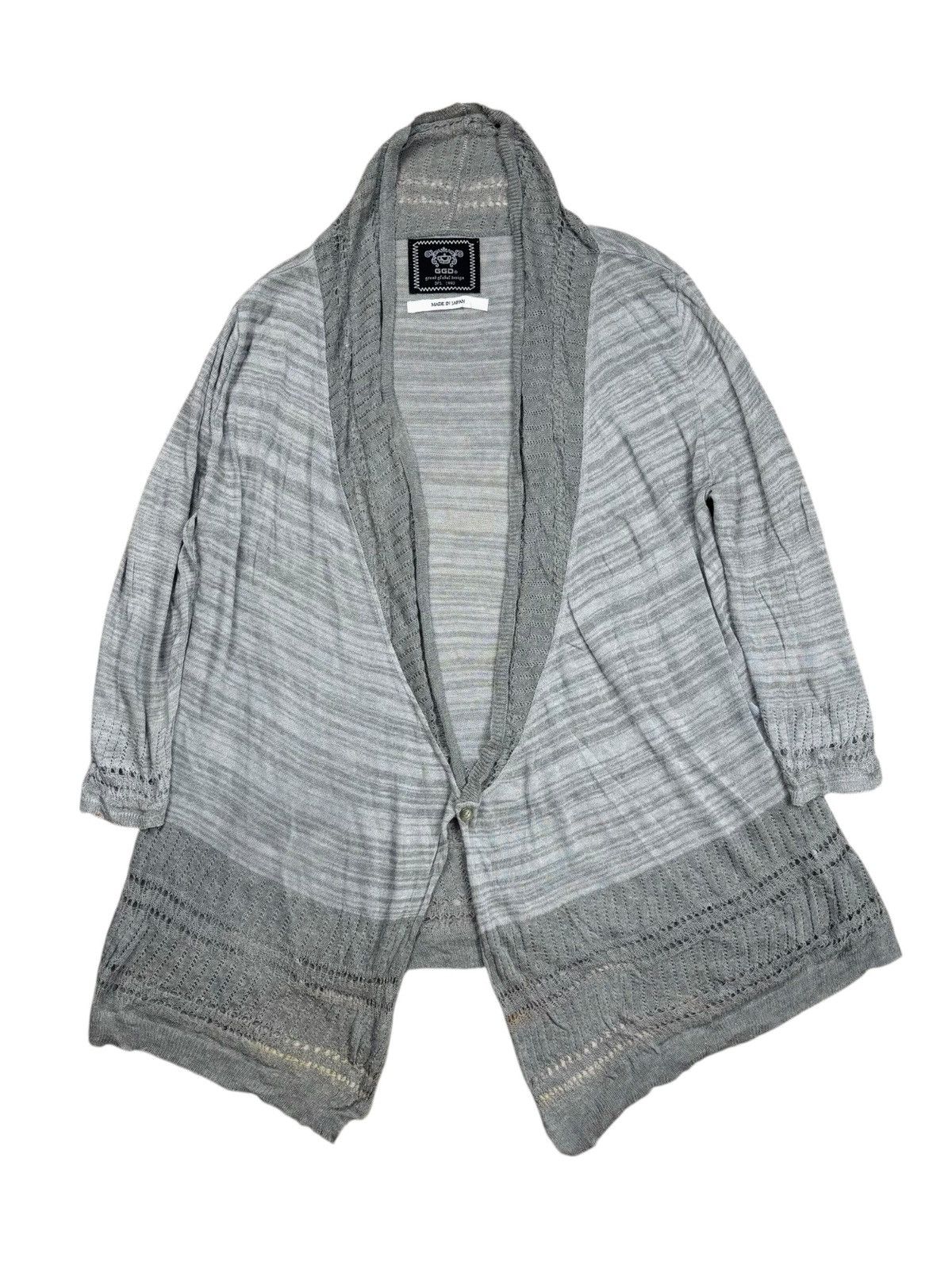 Share Spirit Homme 2000s Grand Global Design - Vkei Style Outer Cardigan Size US M / EU 48-50 / 2 - 1 Thumbnail