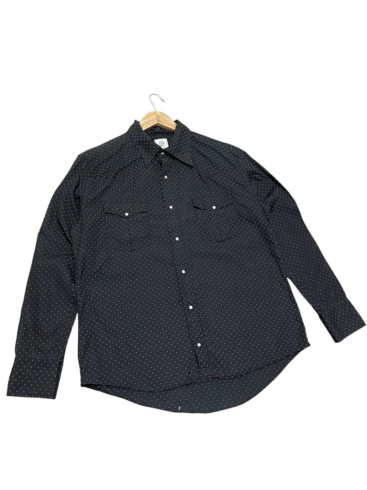 Visvim Visvim Polka dot Button Up Long Sleeve Tshirt (M) Size US M / EU 48-50 / 2 - 6 Thumbnail