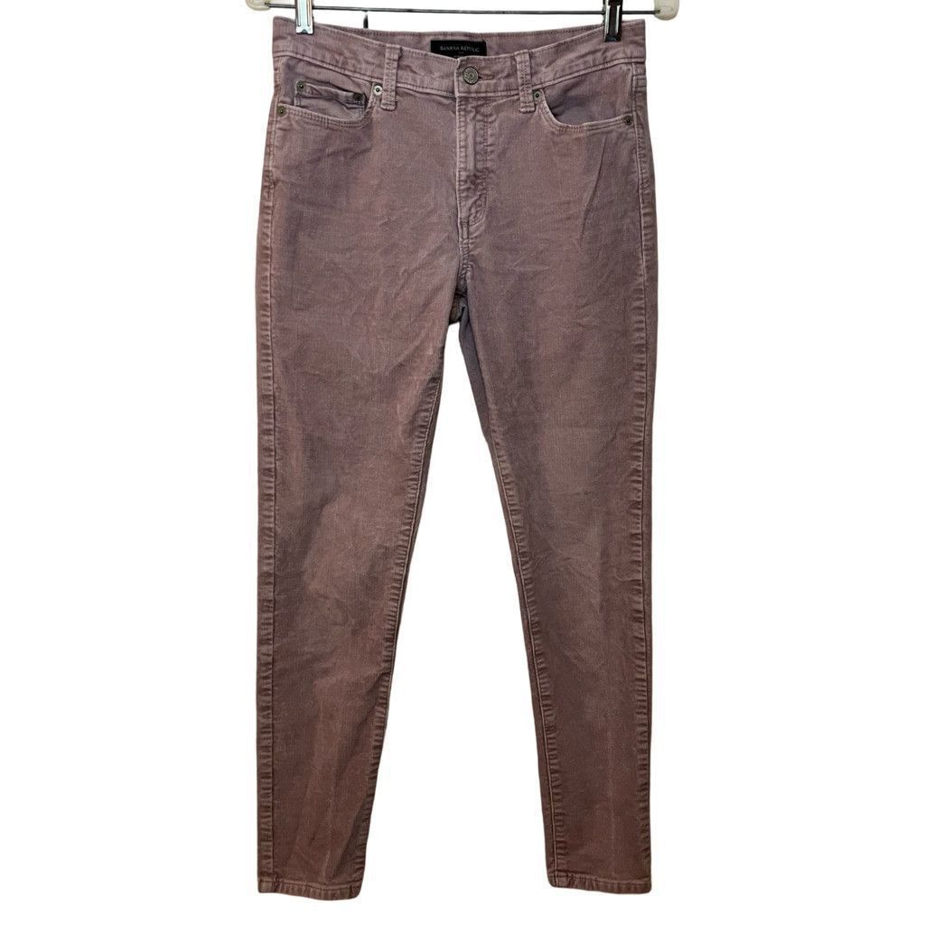 Banana Republic Banana Republic Factory Corduroy Pants Jeans Skinny Fit Sz 4 Size 27" / US 4 / IT 40 - 2 Thumbnail