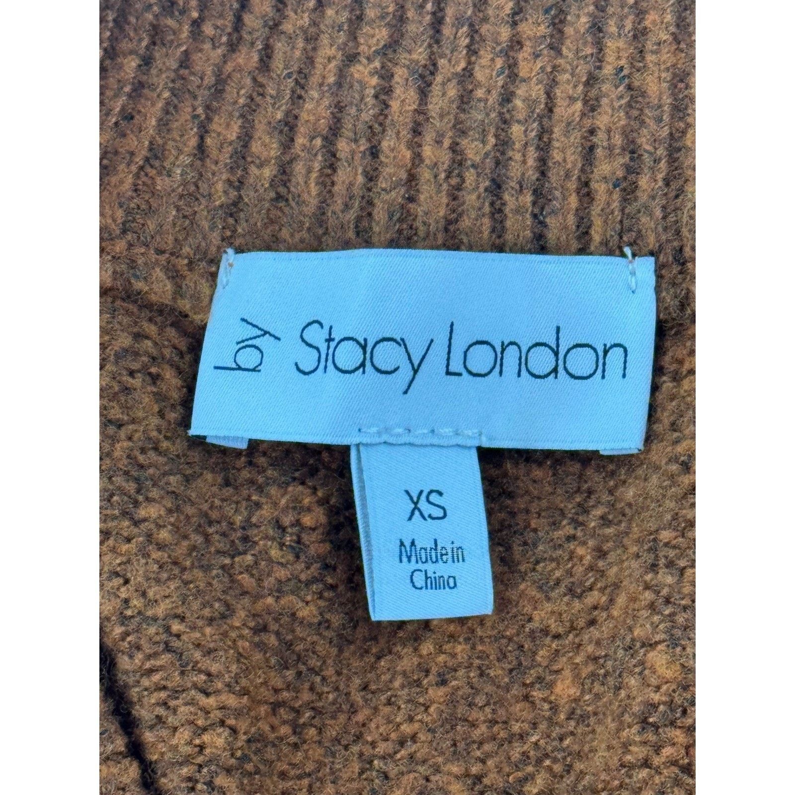 & Other Stories By Stacy London Burnt Orange V-Neck Tunic Sweater XS A670717 Size XS / US 0-2 / IT 36-38 - 7 Thumbnail