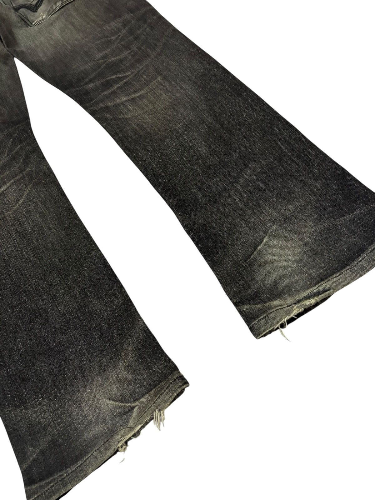 Edwin Vtg Edwin XV Japan Distressed Jeans Size US 30 / EU 46 - 8 Thumbnail