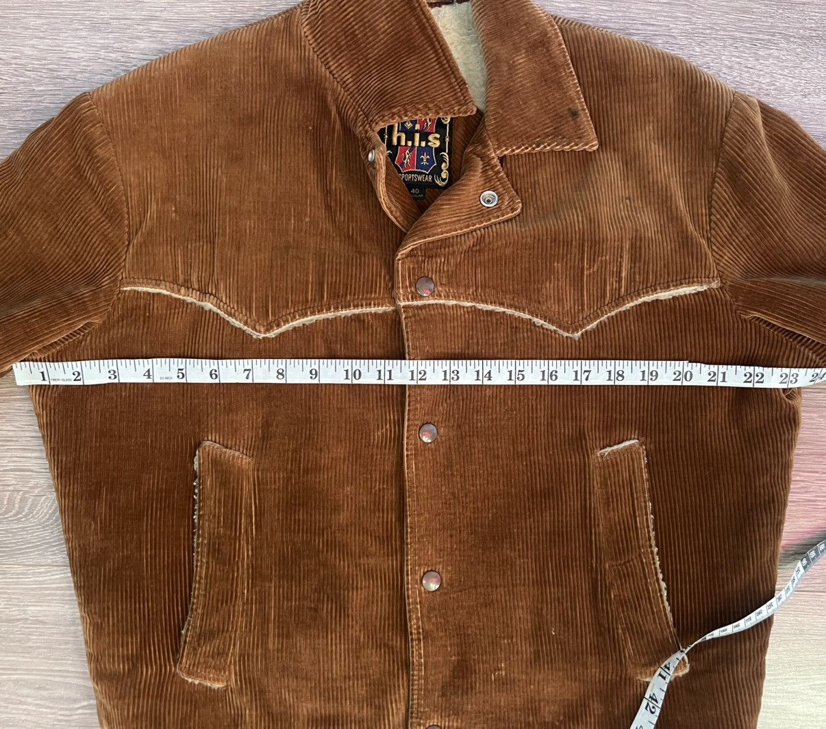 Vintage Rare 1970s Sherpa Western Trucker Jacket Size US S / EU 44-46 / 1 - 7 Thumbnail