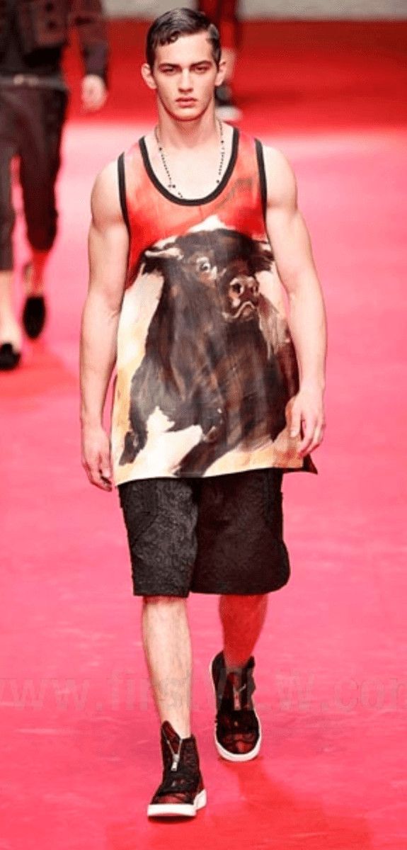 Dolce & Gabbana SS2015 Dolce & Gabbana Bull Corrida Red Hoodie Size US M / EU 48-50 / 2 - 5 Thumbnail