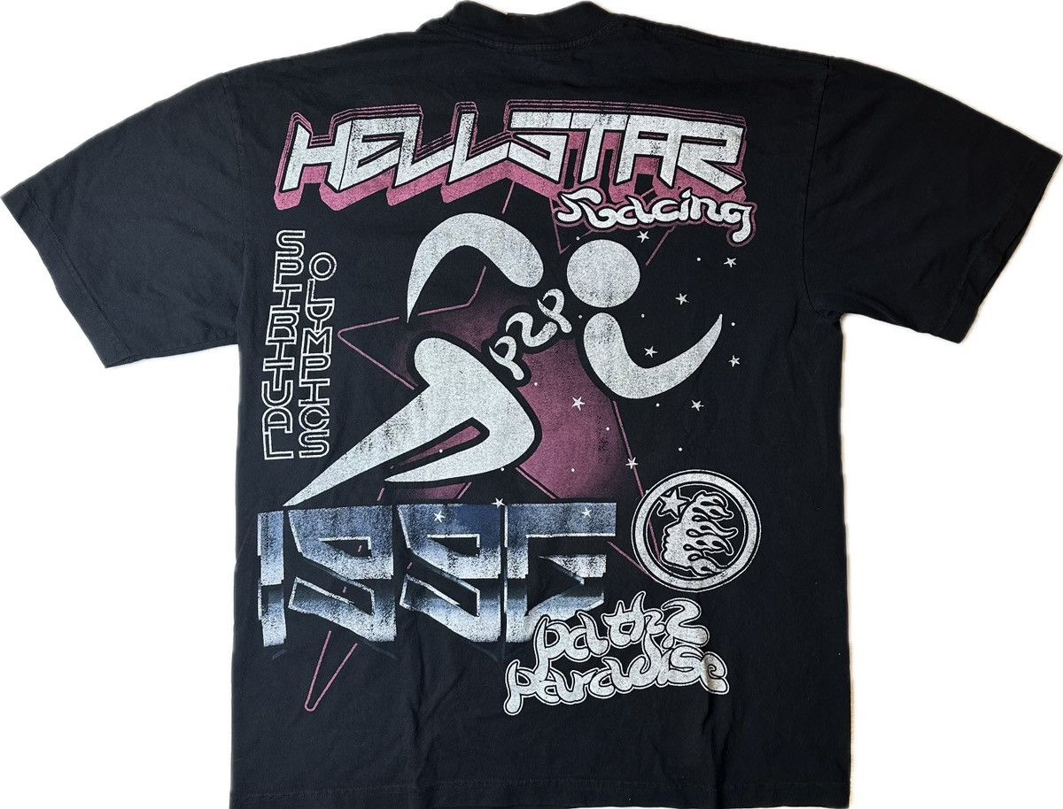 HELLSTAR Hellstar Spiritual Olympics T-shirt Size US L / EU 52-54 / 3 - 3 Thumbnail