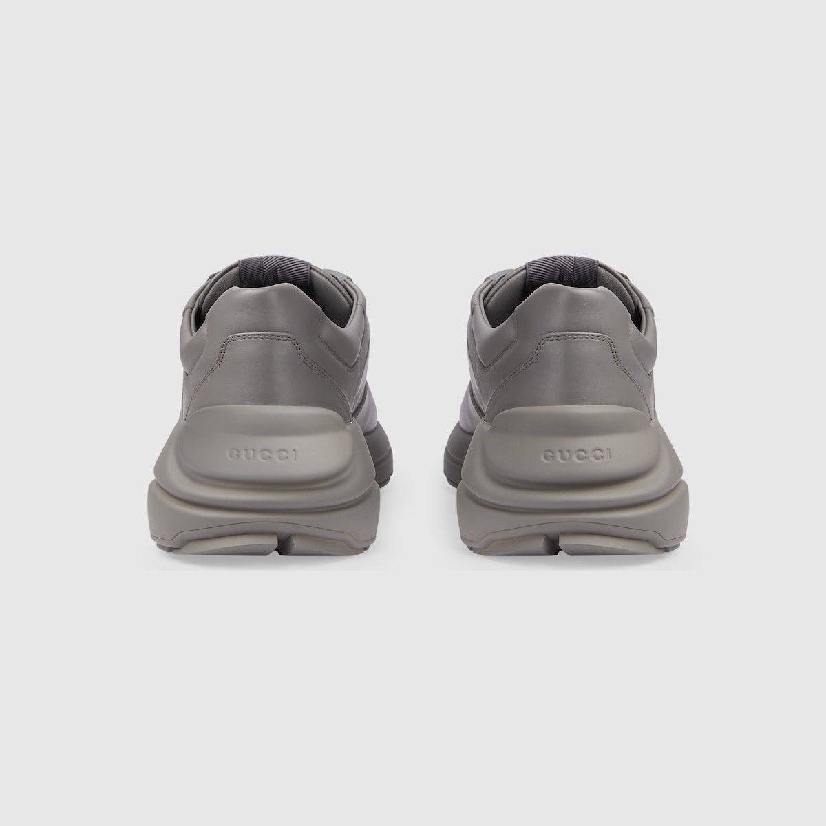 Gucci o1w1db10525 Interlocking G Rhyton Sneakers in Grey Size US 10.5 / EU 43-44 - 3 Thumbnail