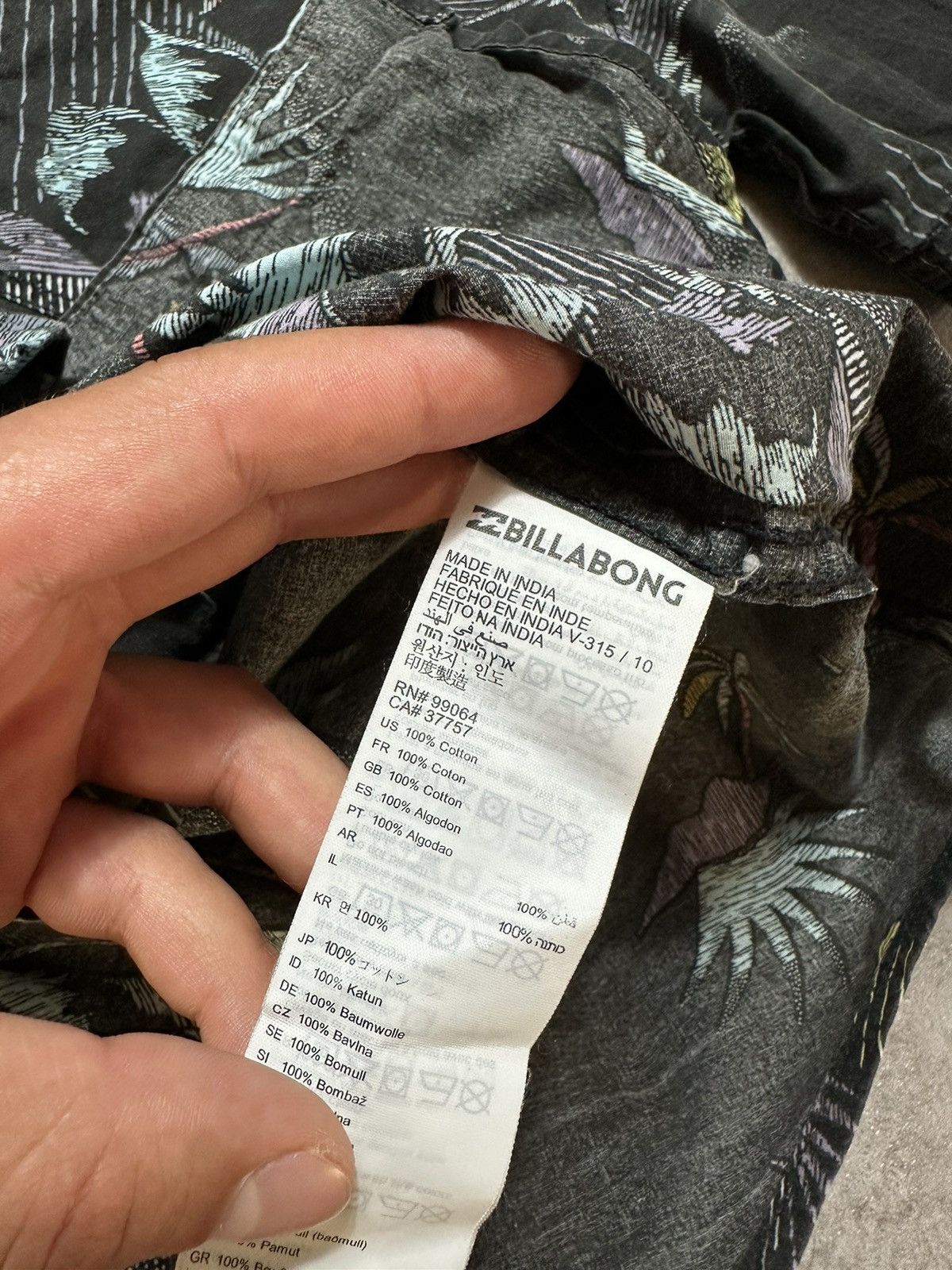 Billabong Mens Shirt Hawaiian Billabong Size US M / EU 48-50 / 2 - 6 Thumbnail